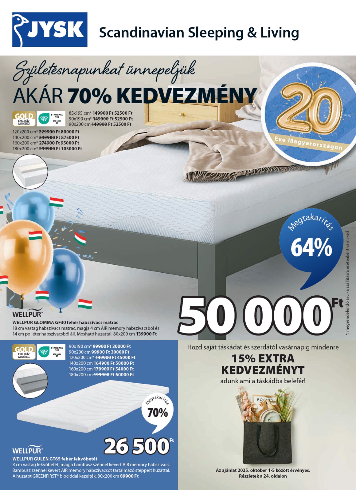 jysk - JYSK akciós újság, érvényes 10.01. - 10.14. - page: 1
