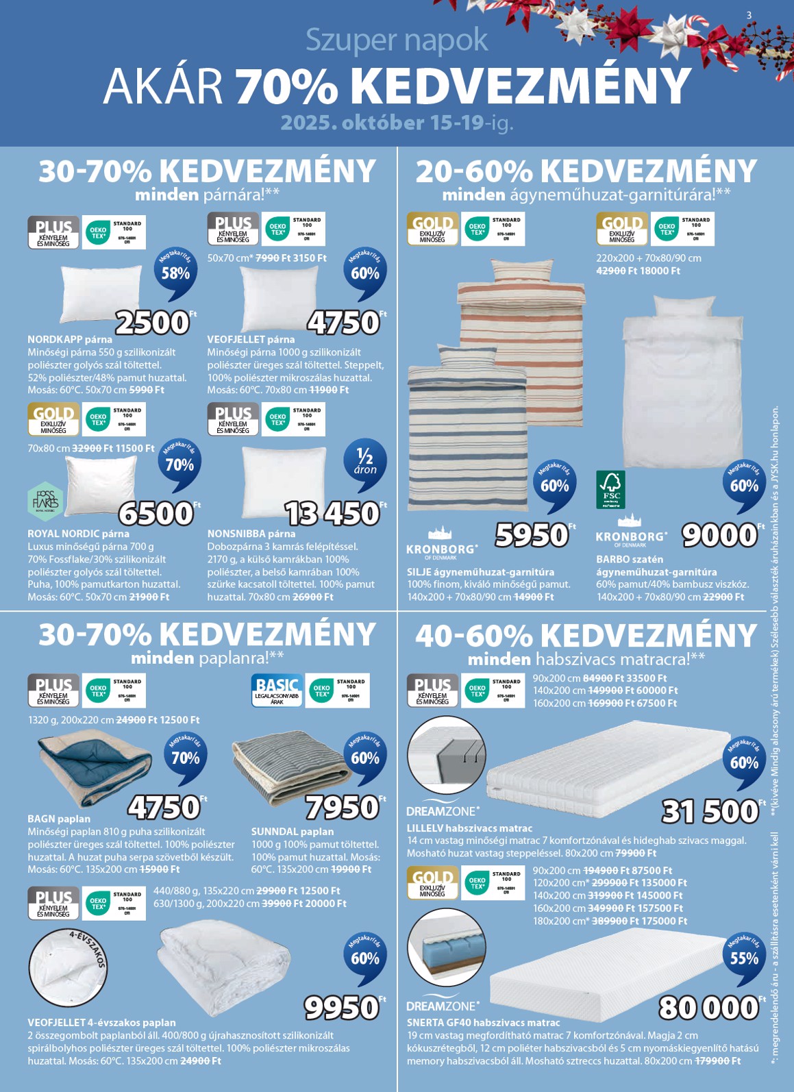 jysk - JYSK akciós újság, érvényes 10.15. - 11.30. - page: 3
