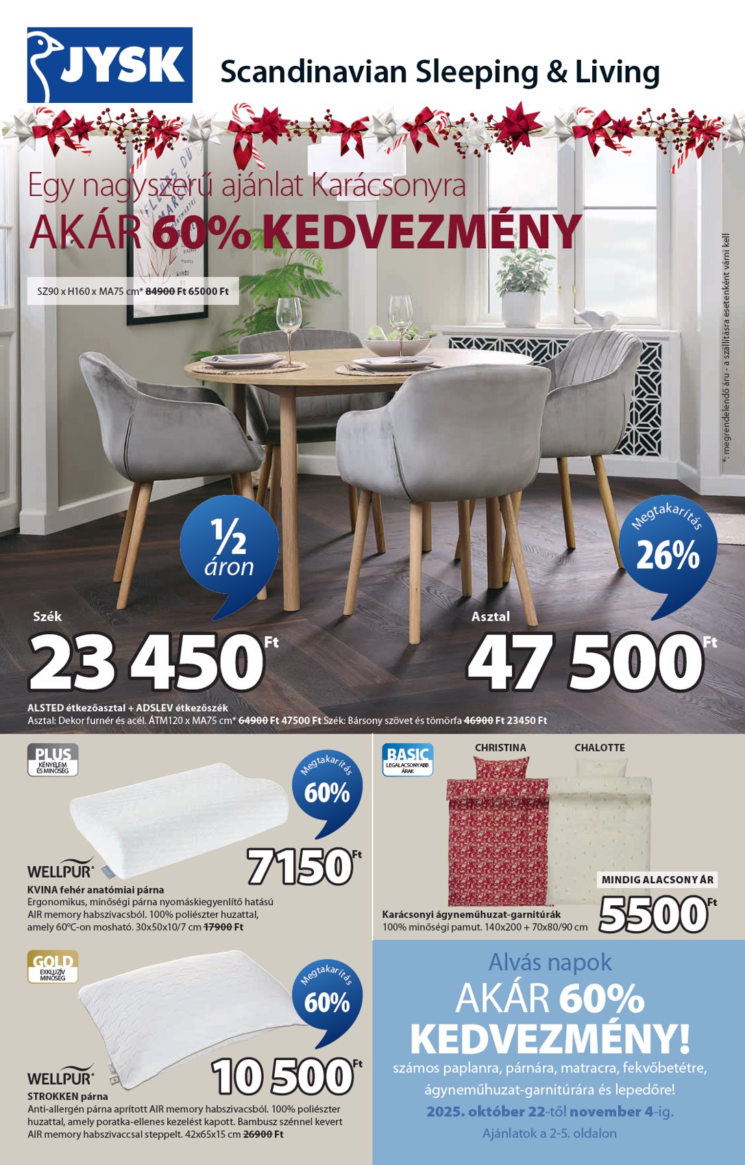 jysk - JYSK akciós újság, érvényes 10.22. - 11.30. - page: 1