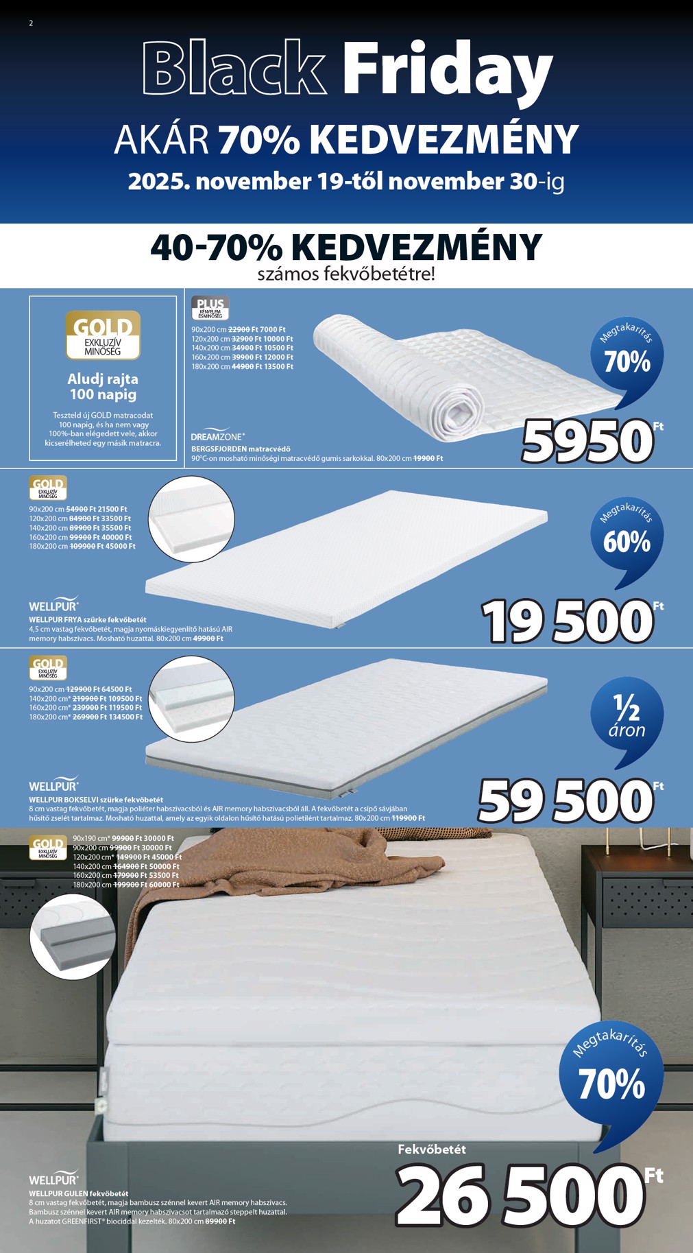 jysk - JYSK akciós újság, érvényes 11.19. - 11.30. - page: 2