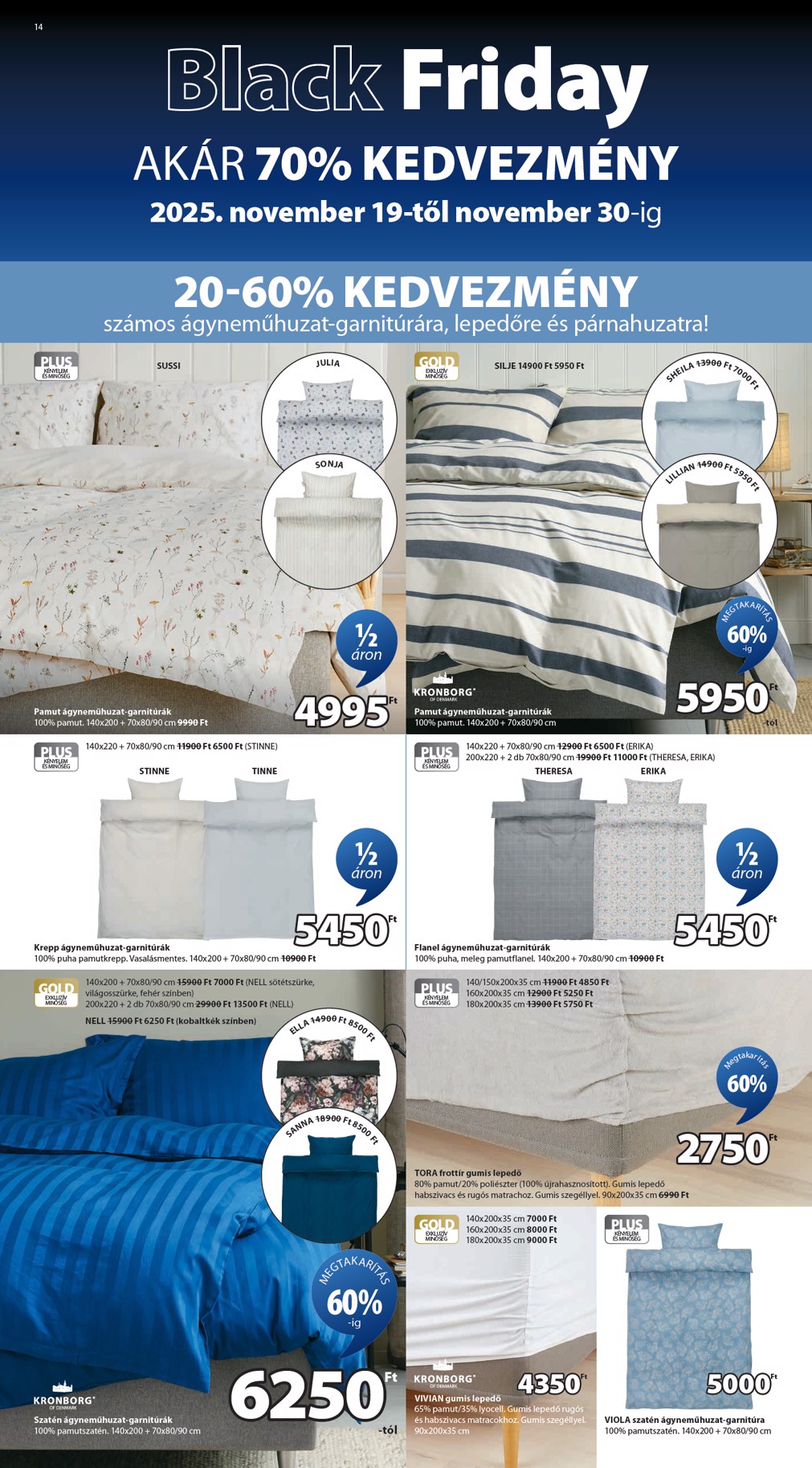 jysk - JYSK akciós újság, érvényes 11.19. - 11.30. - page: 14