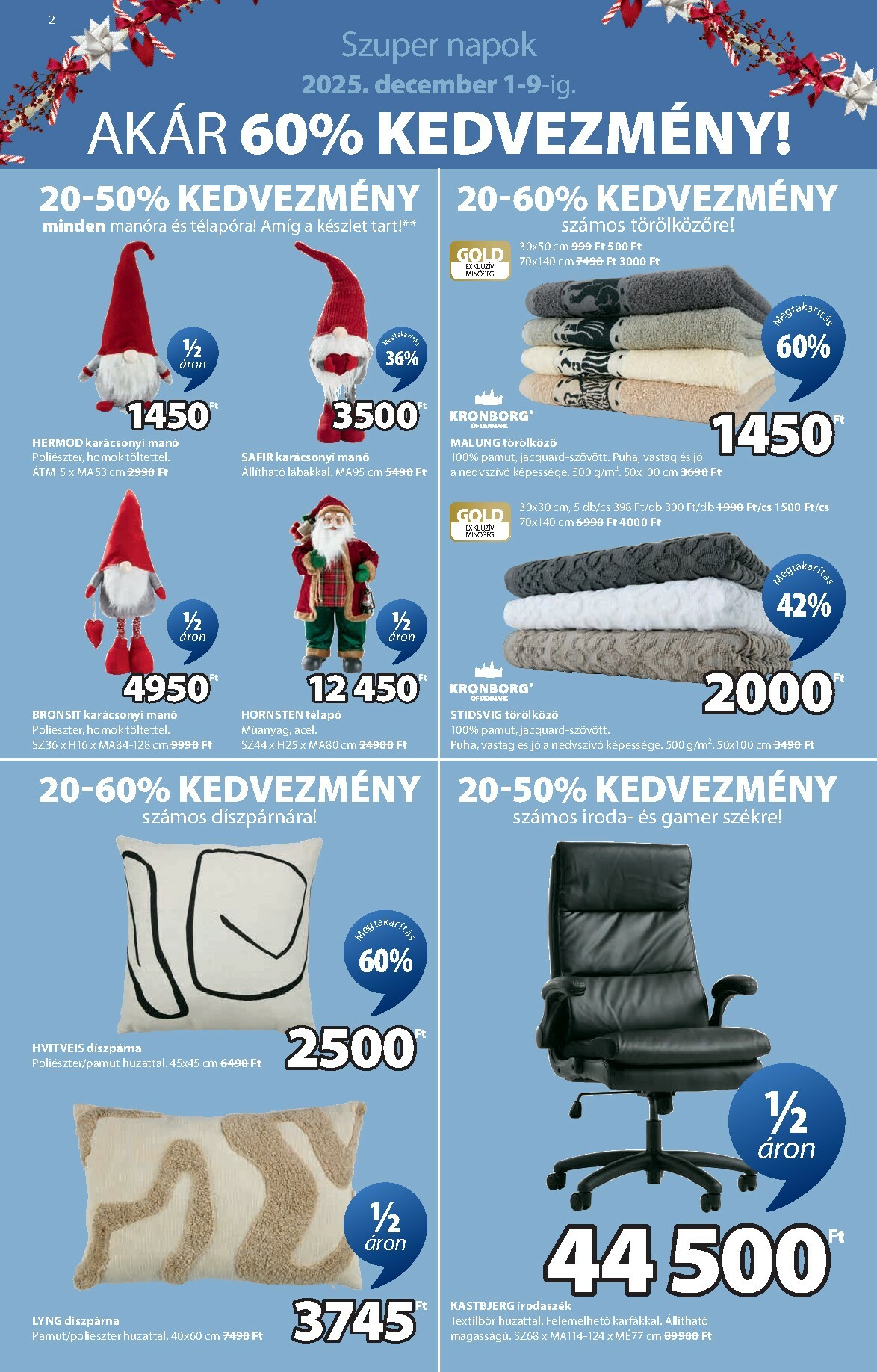 jysk - JYSK akciós újság, érvényes 12.01. - 12.30. - page: 3