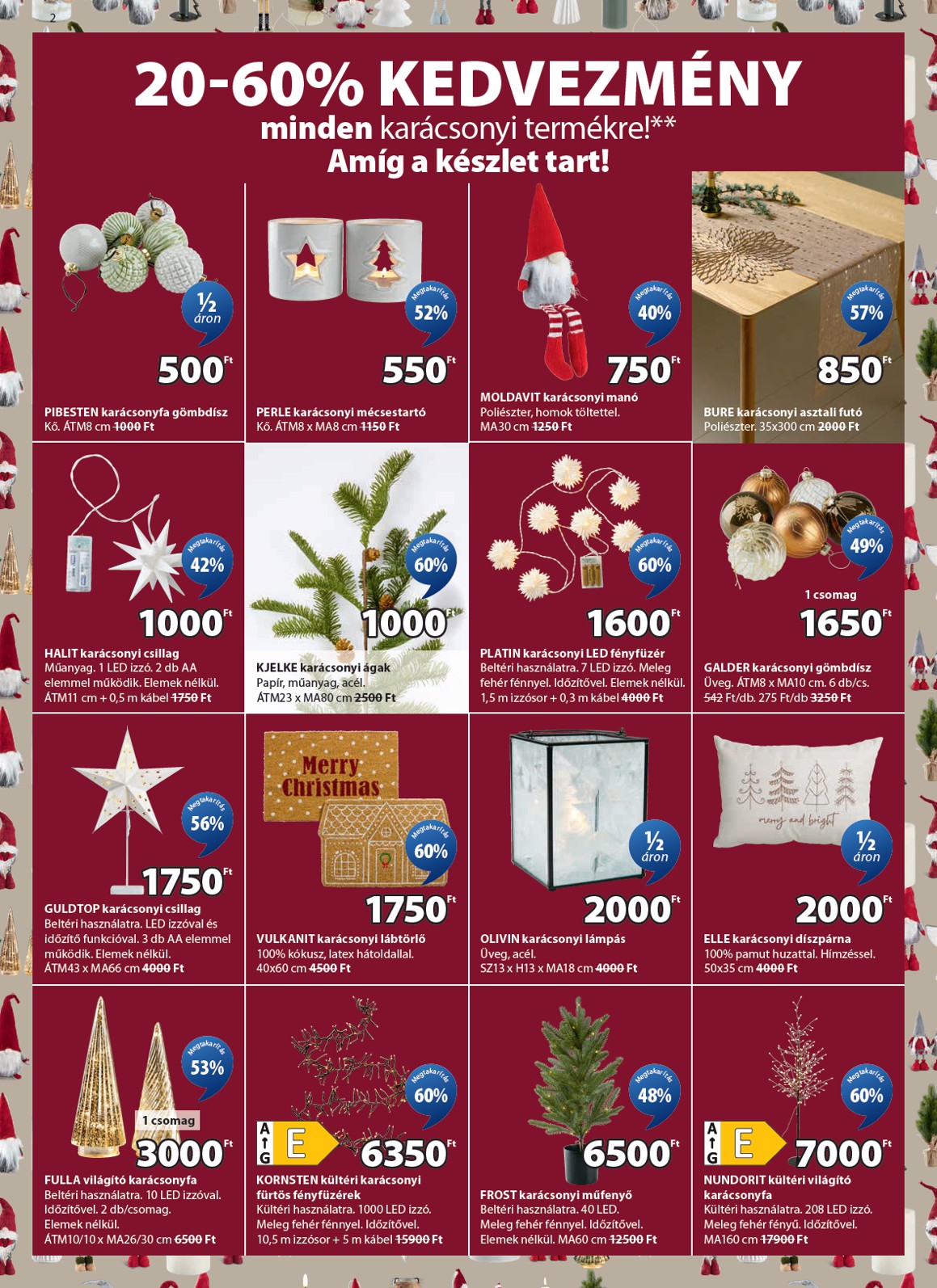 jysk - JYSK akciós újság, érvényes 12.10. - 12.30. - page: 2