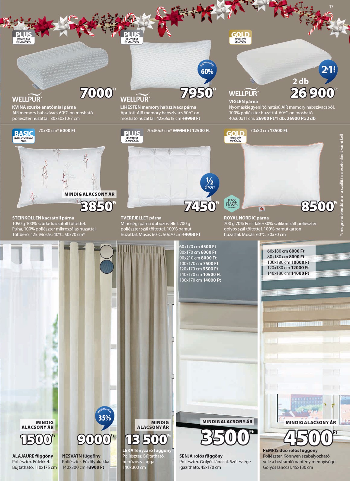 jysk - JYSK akciós újság, érvényes 12.10. - 12.30. - page: 17