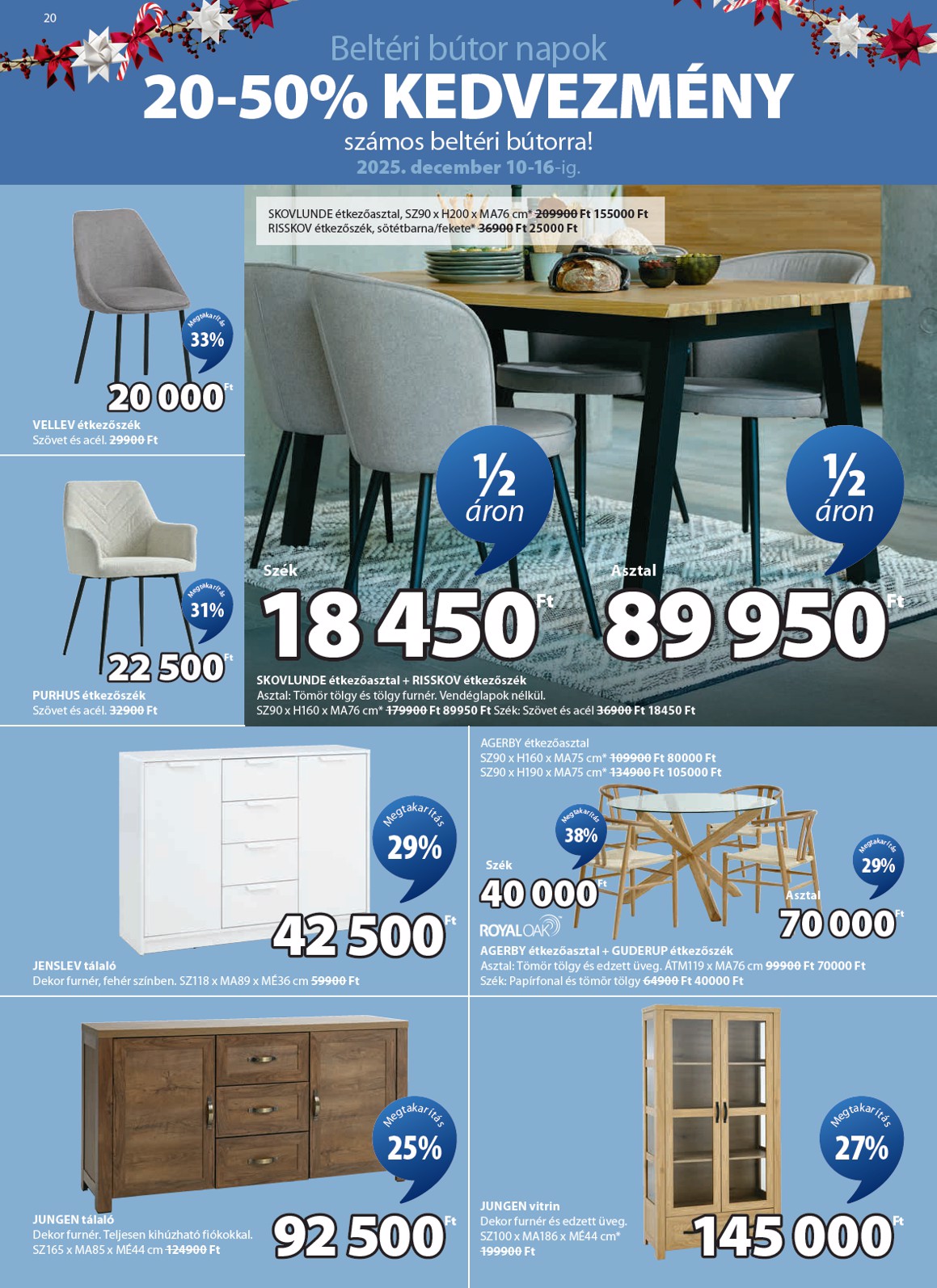 jysk - JYSK akciós újság, érvényes 12.10. - 12.30. - page: 20