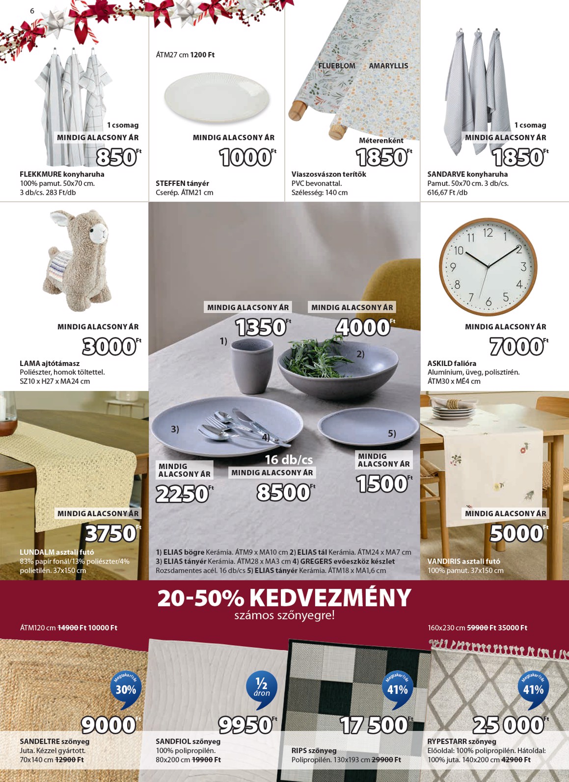 jysk - JYSK akciós újság, érvényes 12.10. - 12.30. - page: 6