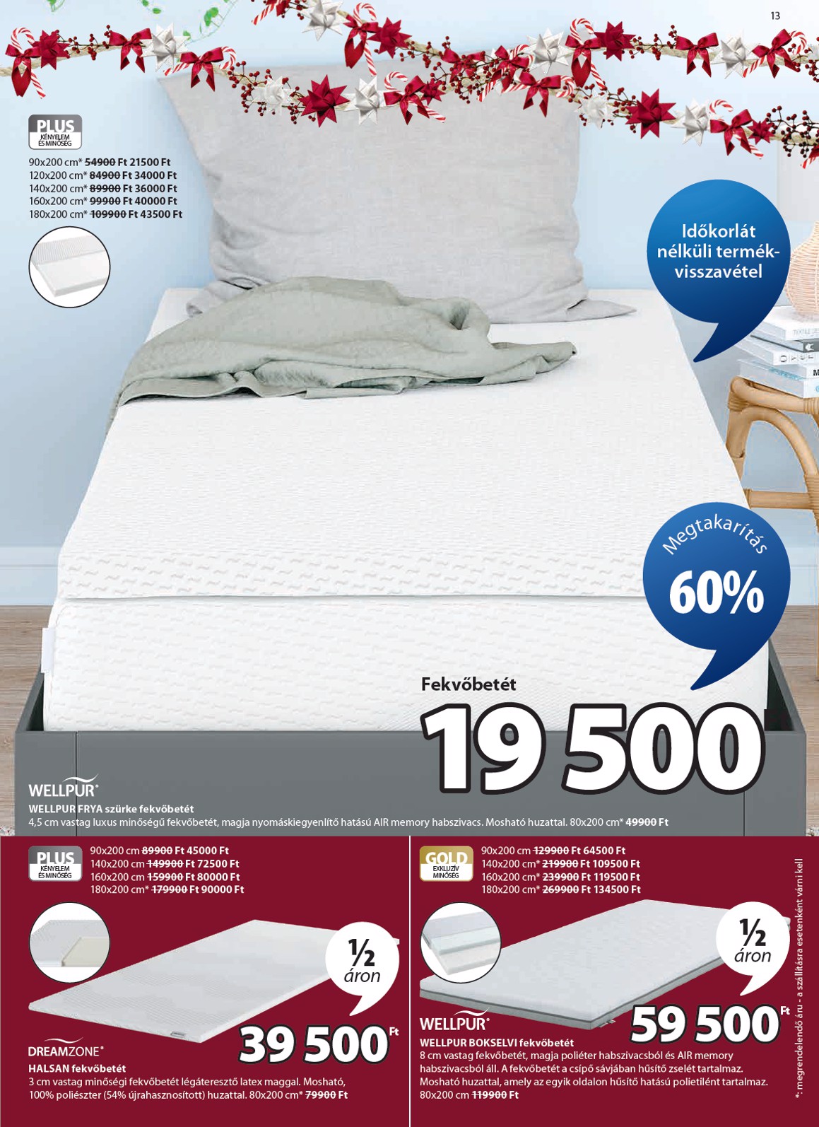 jysk - JYSK akciós újság, érvényes 12.10. - 12.30. - page: 13