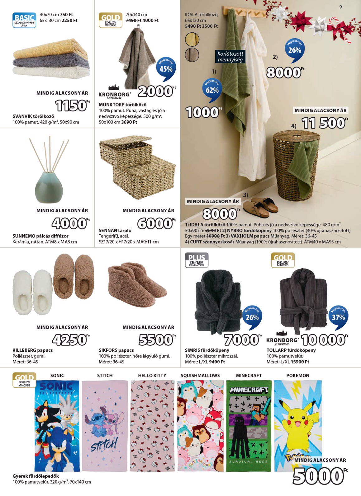 jysk - JYSK akciós újság, érvényes 12.10. - 12.30. - page: 9