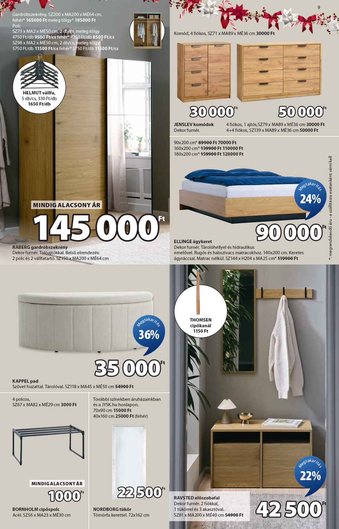 jysk - JYSK akciós újság, érvényes 12.17. - 12.30. - page: 9
