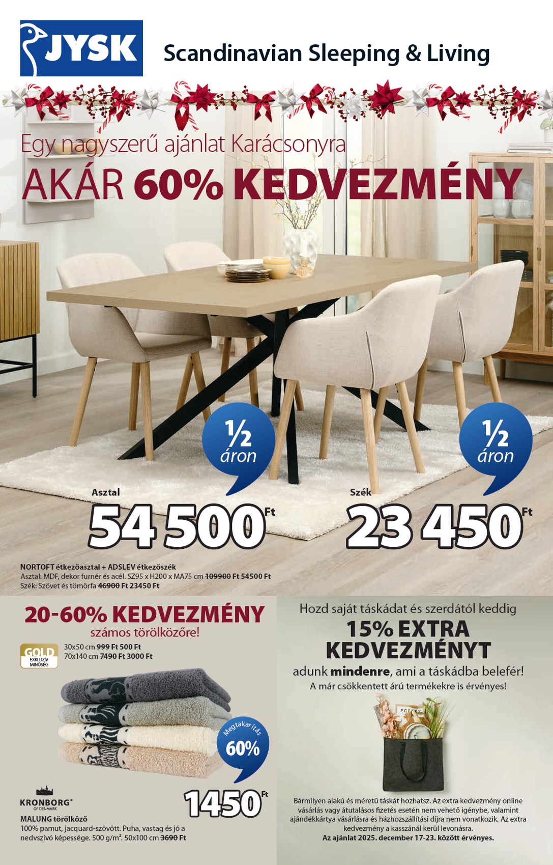 jysk - JYSK akciós újság, érvényes 12.17. - 12.30.