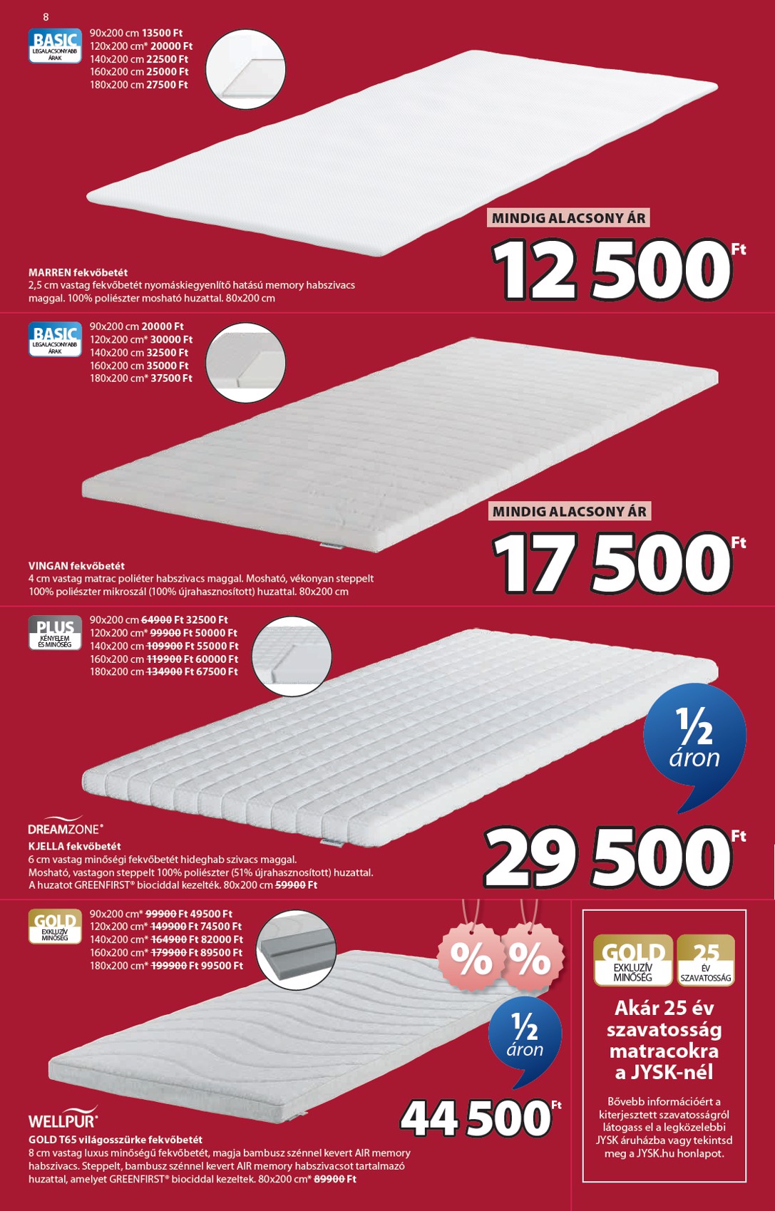 jysk - JYSK akciós újság, érvényes 01.07. - 02.01. - page: 8