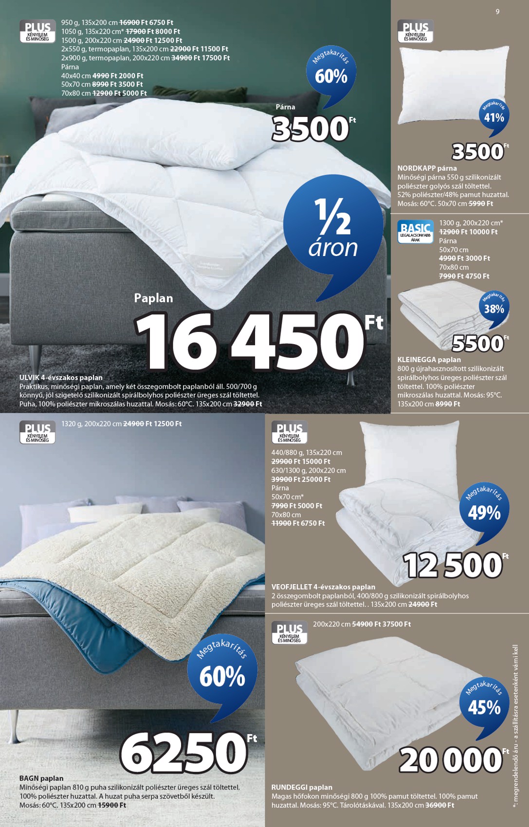 jysk - JYSK akciós újság, érvényes 2026.02.02. - 2026.03.03. - page: 9