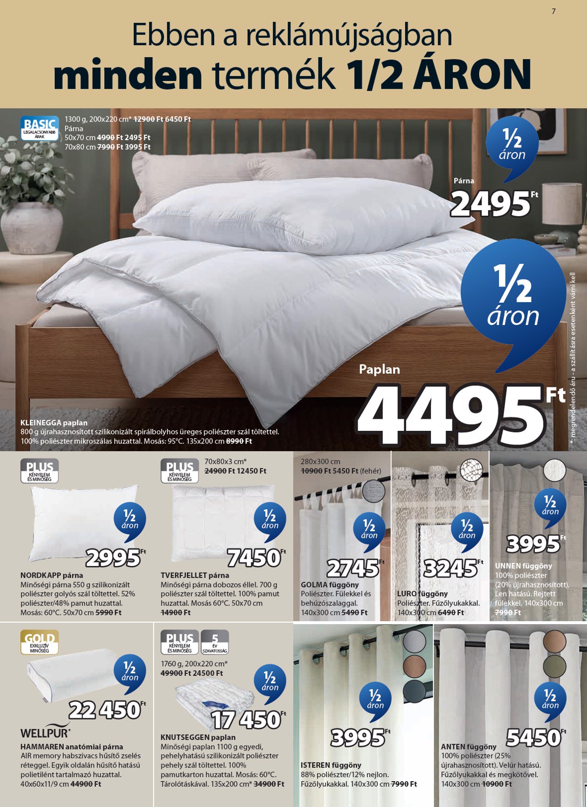 jysk - JYSK akciós újság, érvényes 2026.02.25. - 2026.03.03. - page: 7