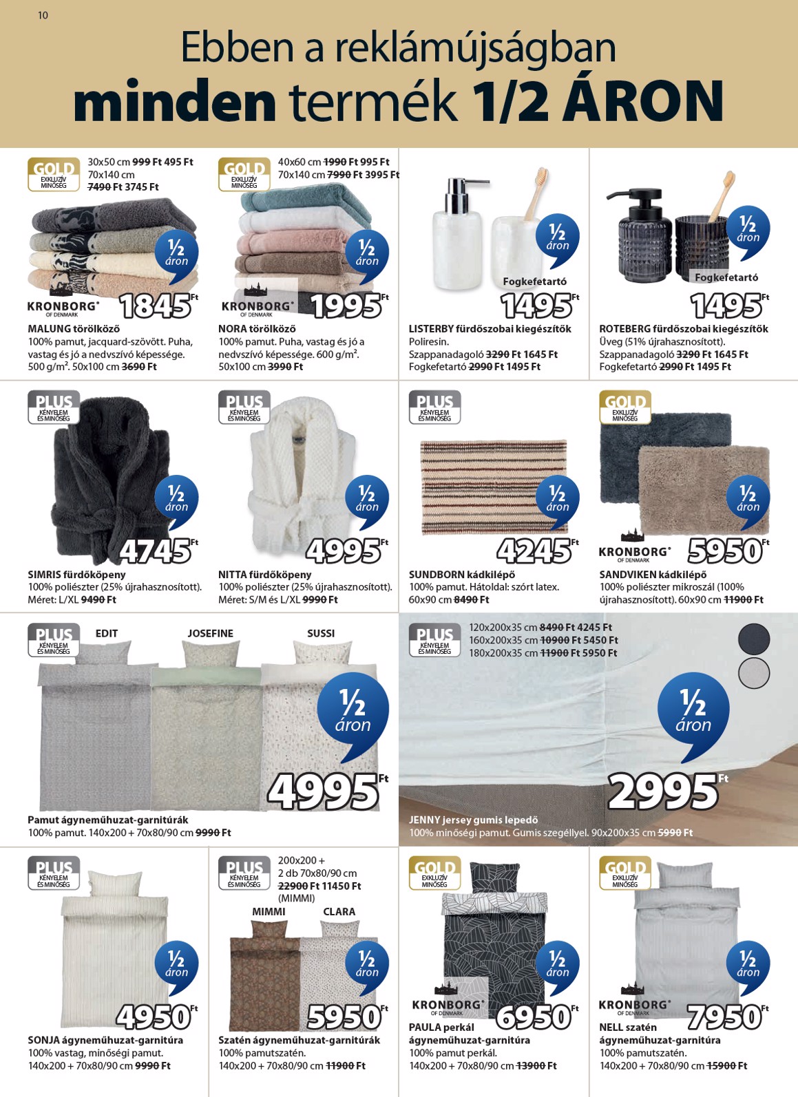 jysk - JYSK akciós újság, érvényes 2026.02.25. - 2026.03.03. - page: 10