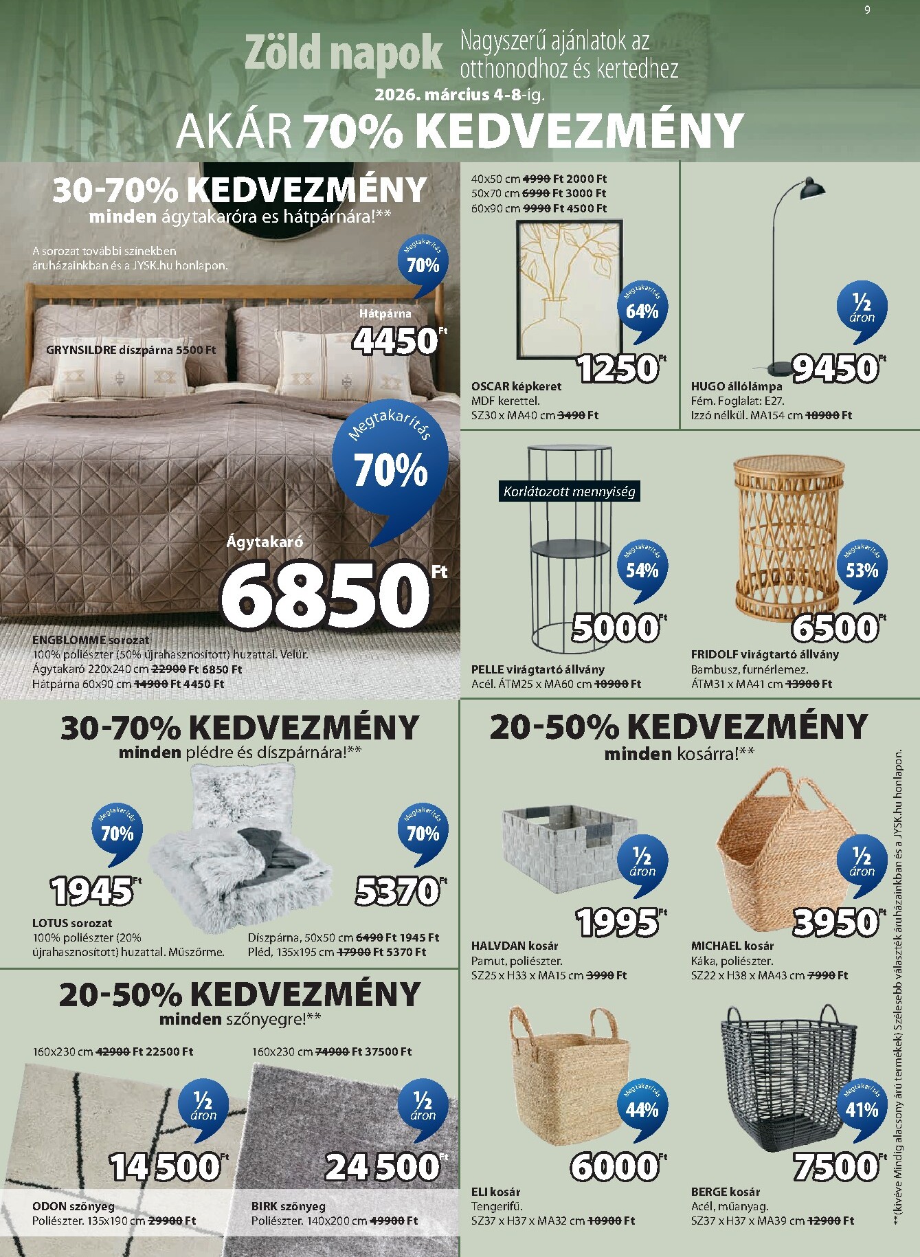 jysk - JYSK akciós újság, érvényes 2026.03.04. - 2026.04.07. - page: 10