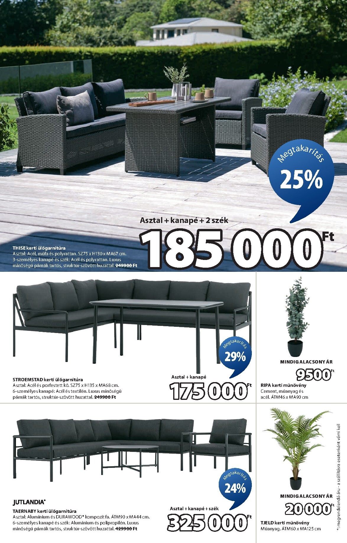 jysk - JYSK akciós újság, érvényes 2026.03.11. - 2026.04.07. - page: 3