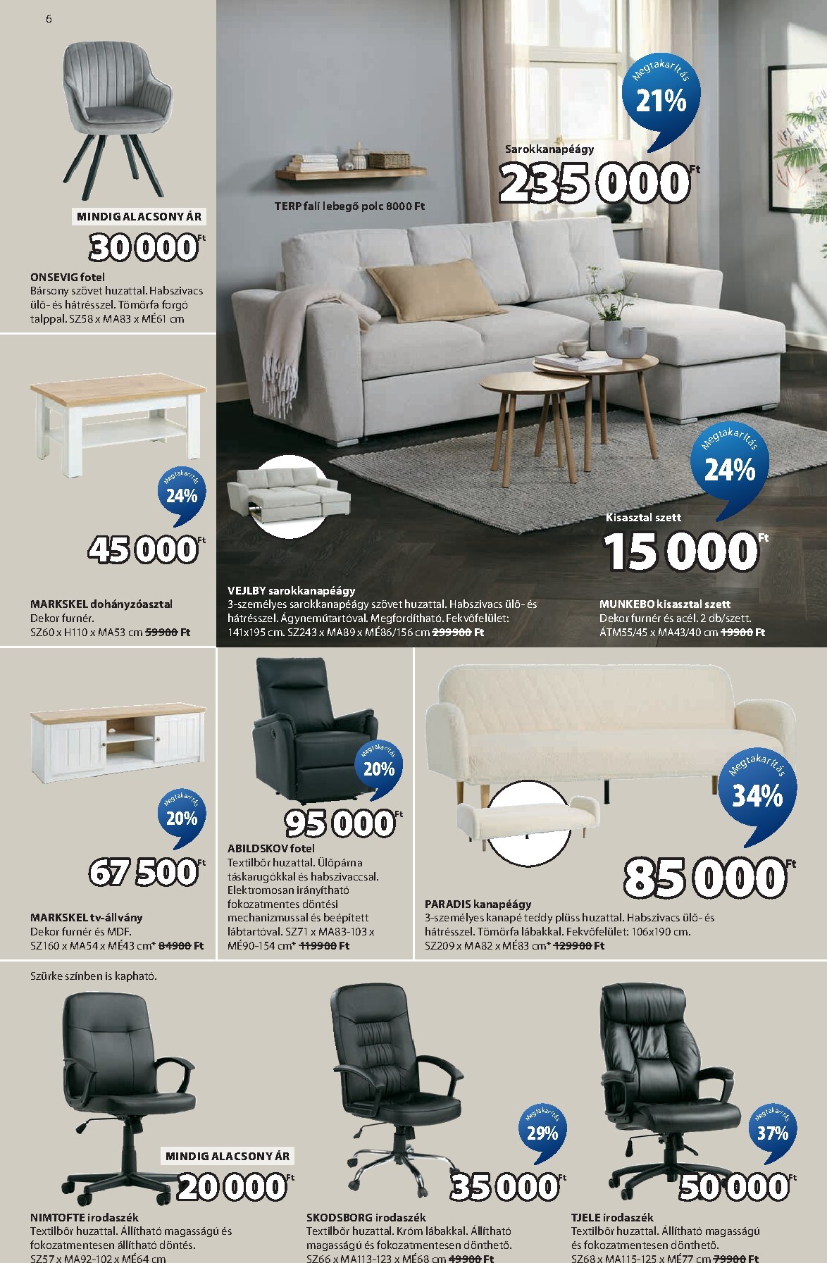 jysk - JYSK akciós újság, érvényes 2026.03.11. - 2026.04.07. - page: 6