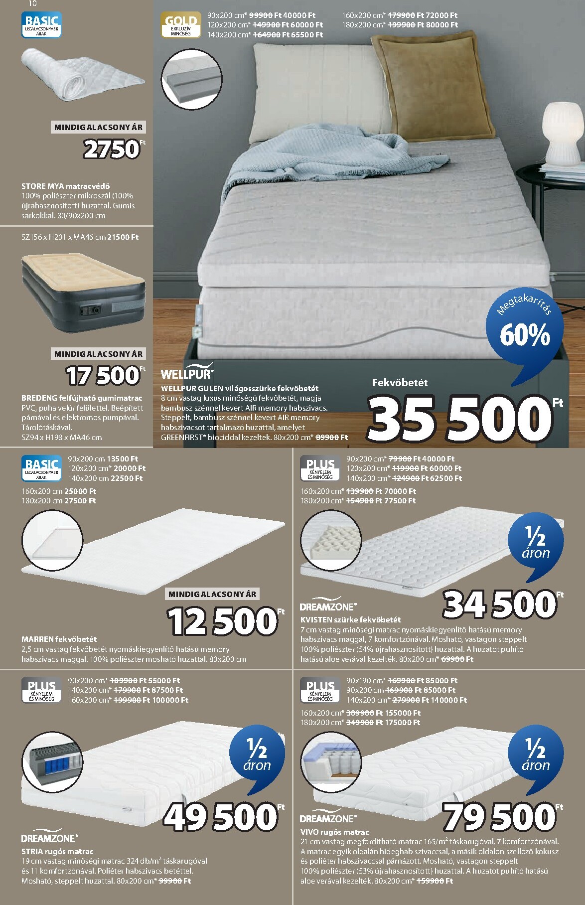 jysk - JYSK akciós újság, érvényes 2026.03.11. - 2026.04.07. - page: 10