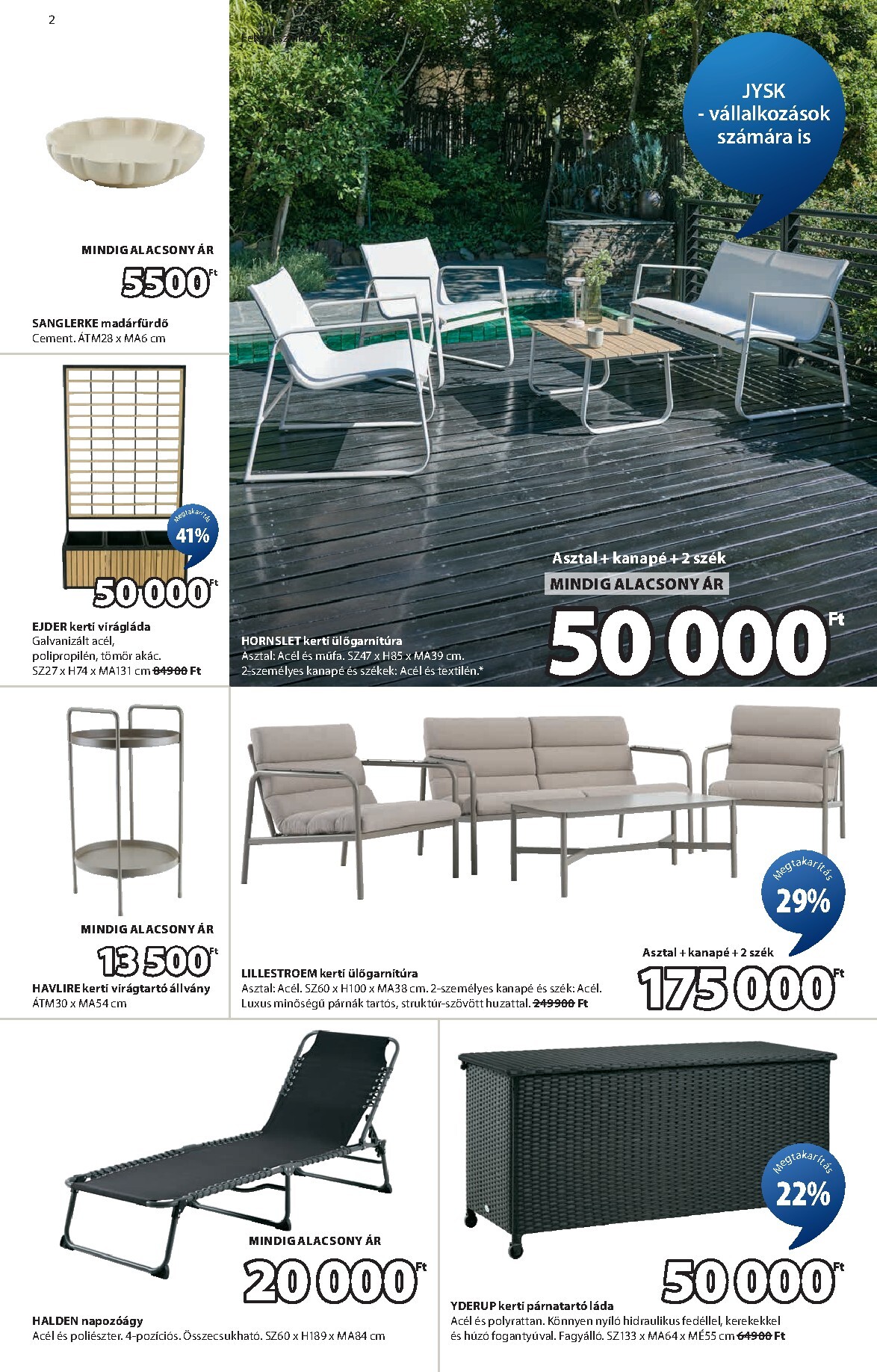 jysk - JYSK akciós újság, érvényes 2026.03.11. - 2026.04.07. - page: 2
