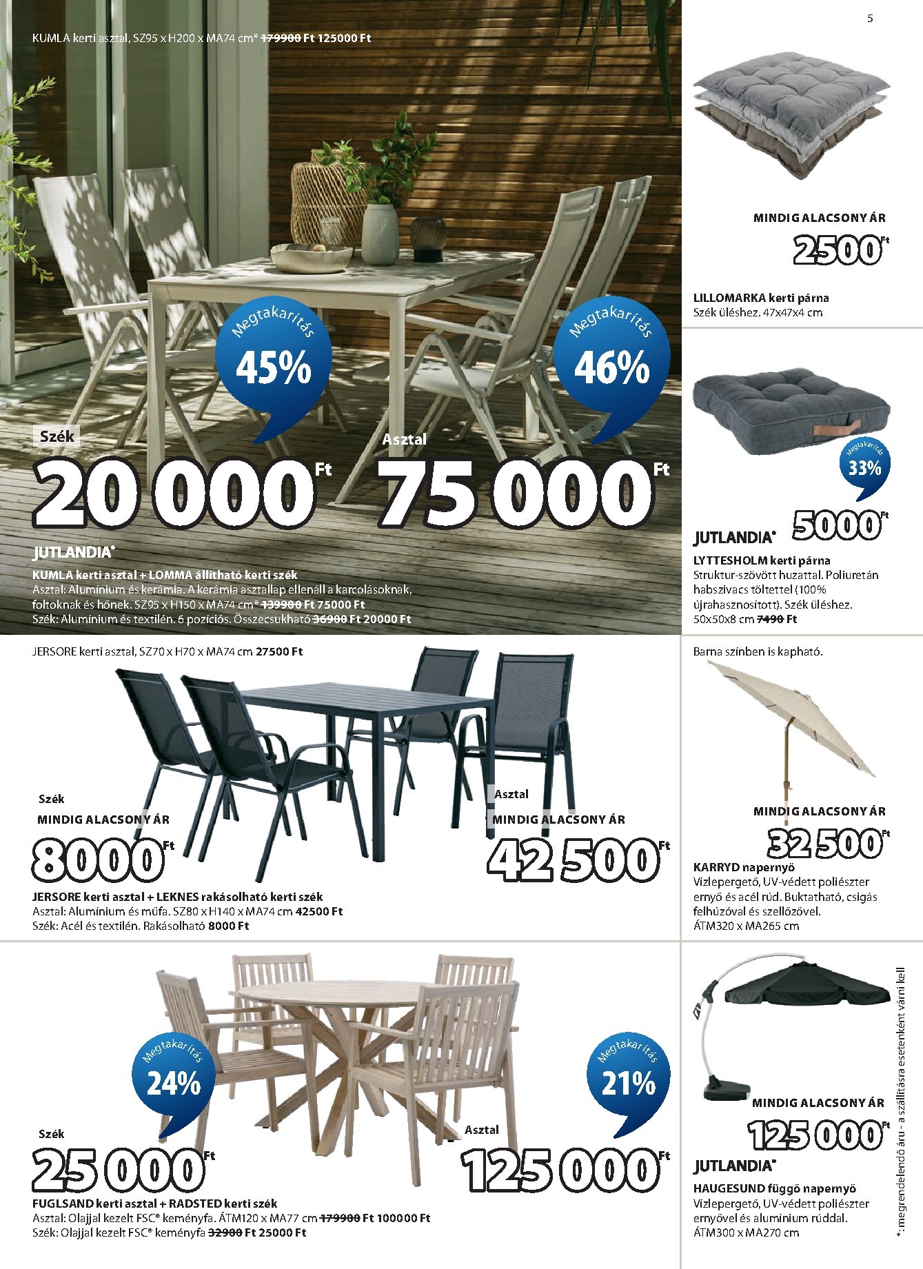 jysk - JYSK akciós újság, érvényes 2026.03.25. - 2026.04.07. - page: 5