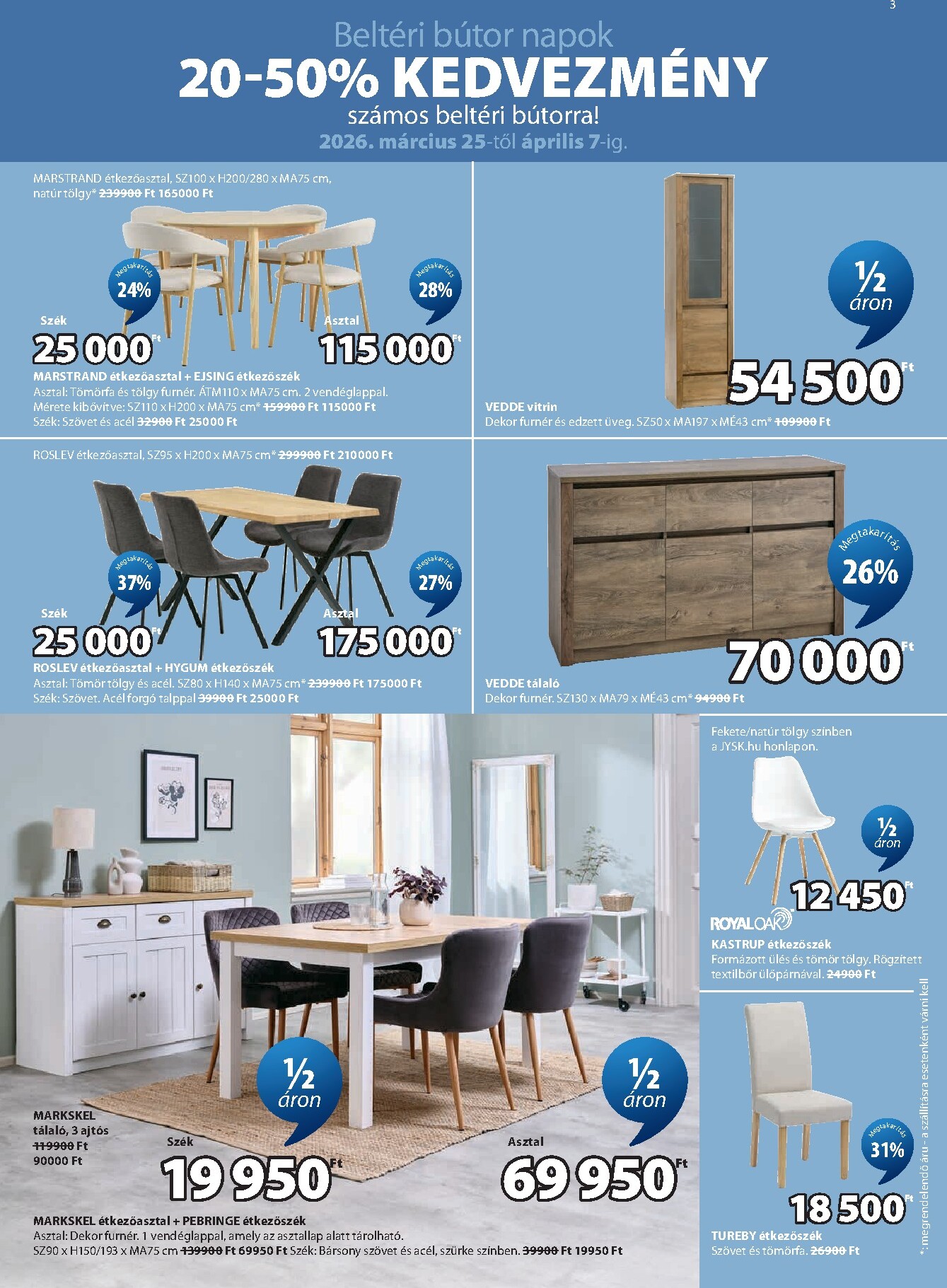 jysk - JYSK akciós újság, érvényes 2026.03.25. - 2026.04.07. - page: 3