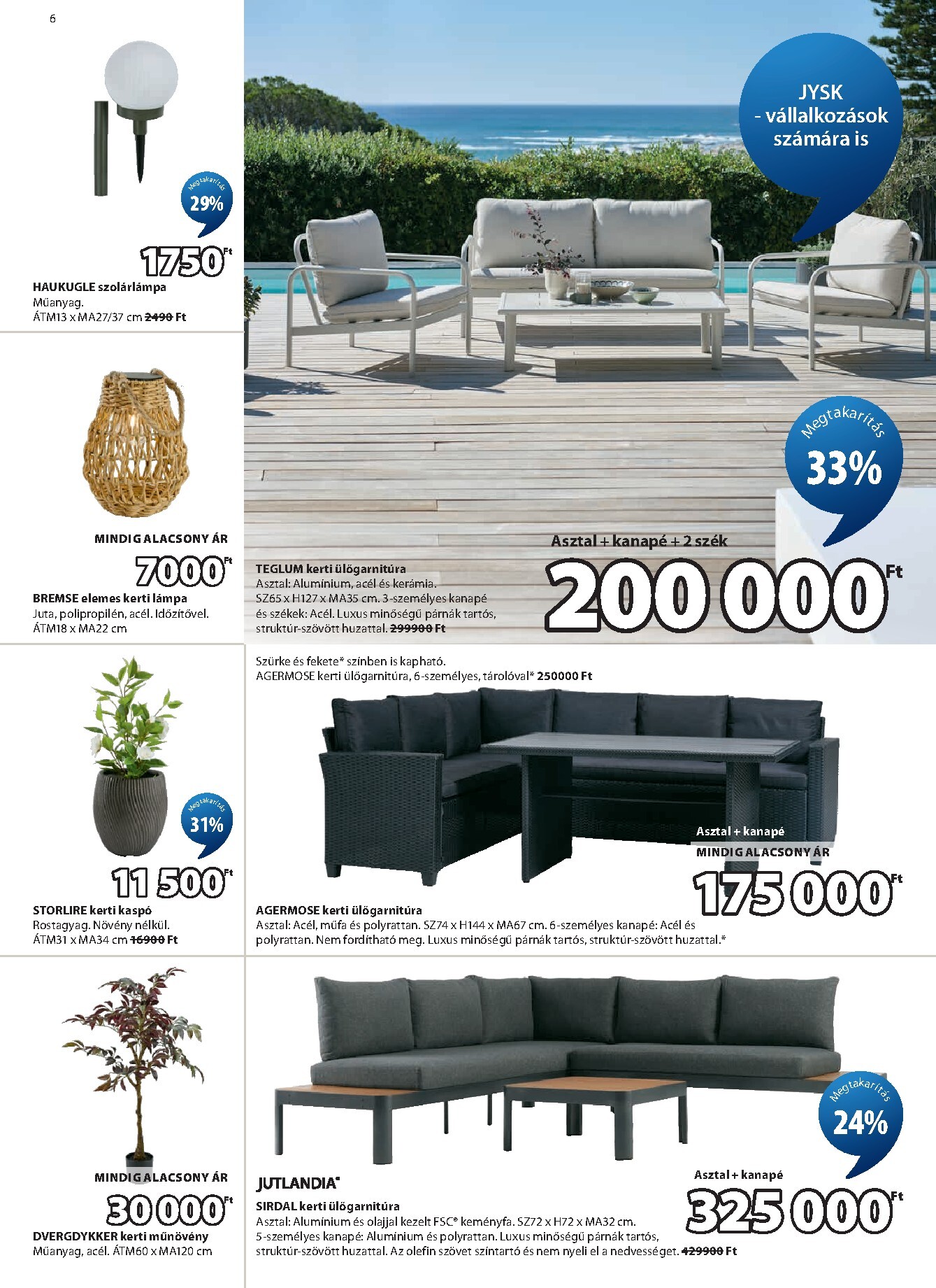 jysk - JYSK akciós újság, érvényes 2026.03.25. - 2026.04.07. - page: 6