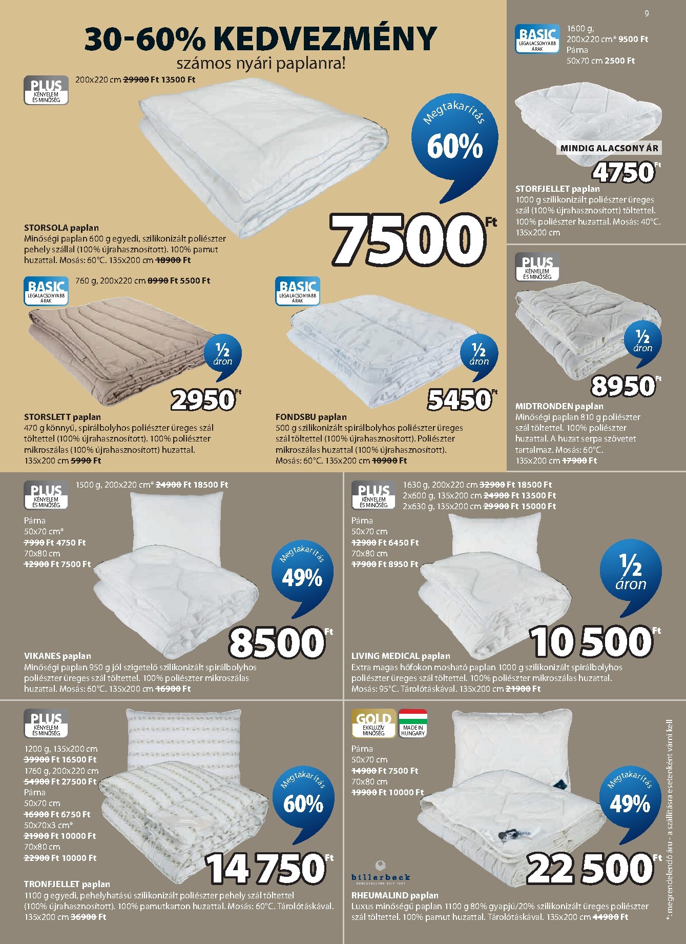 jysk - JYSK akciós újság, érvényes 2026.03.25. - 2026.04.07. - page: 9