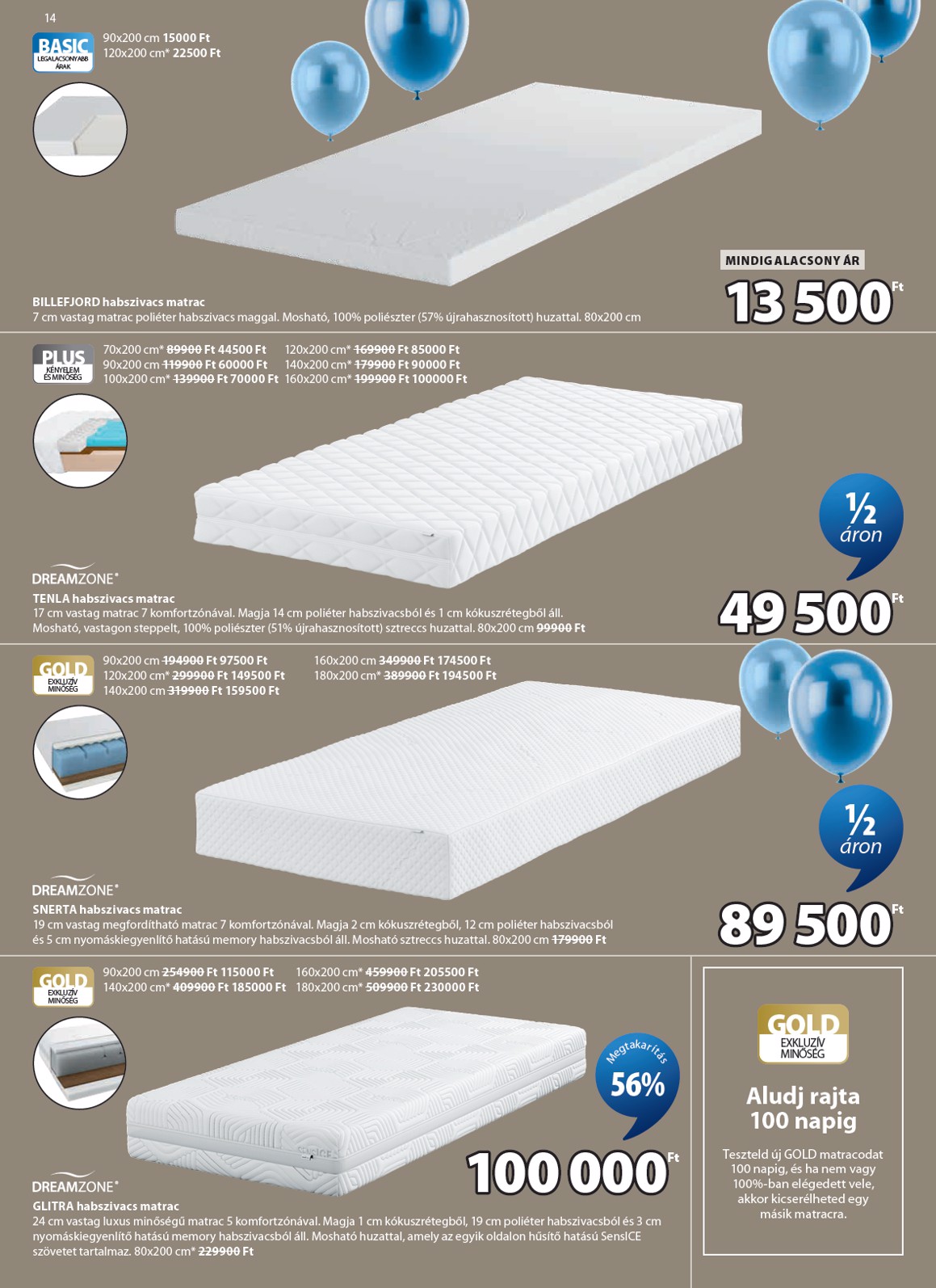 jysk - Aktuális JYSK szórólap érvényes szerdától 2026.04.08.-től vasárnaptól 2026.05.17.-ig - page: 14