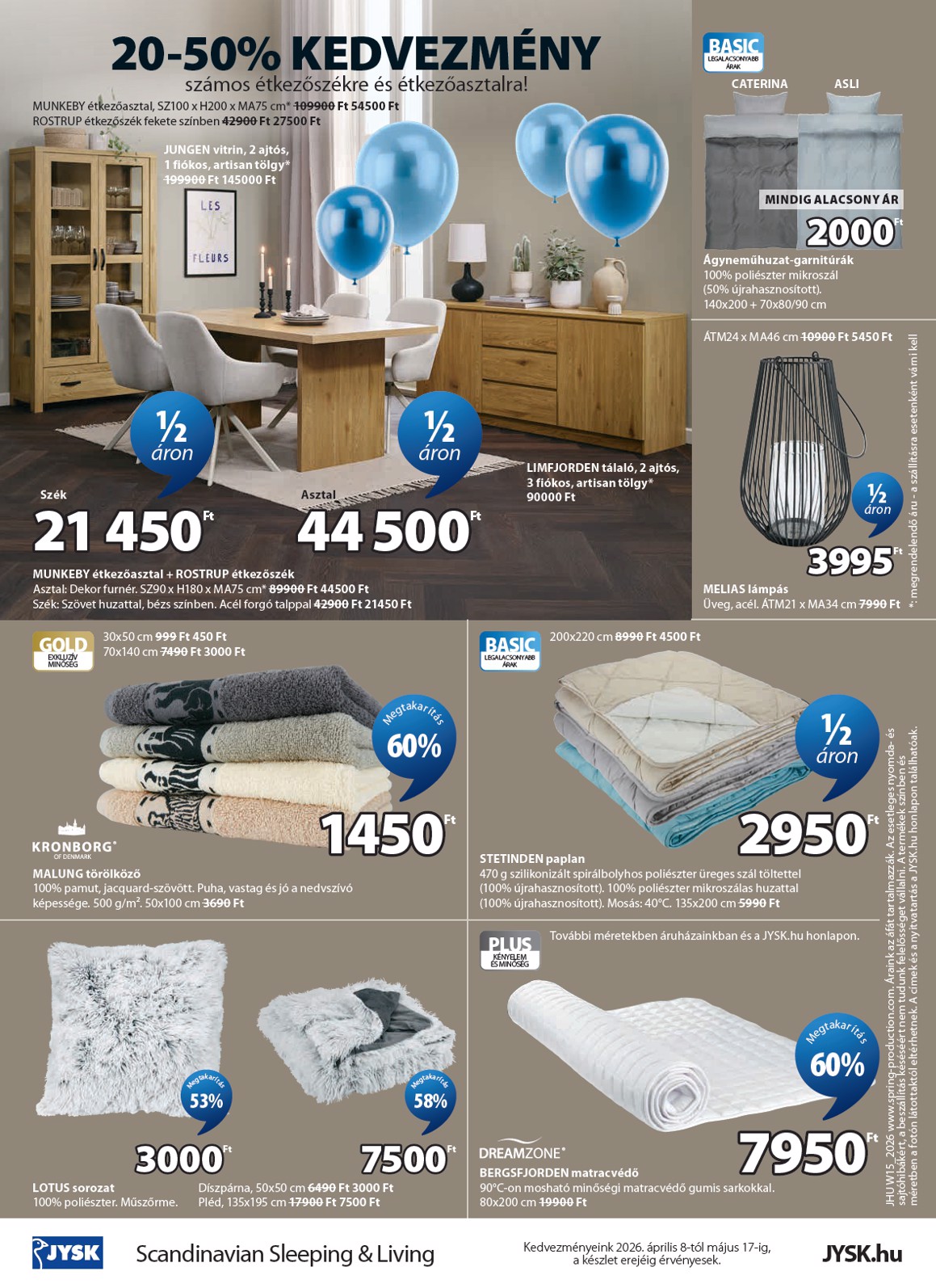 jysk - Aktuális JYSK szórólap érvényes szerdától 2026.04.08.-től vasárnaptól 2026.05.17.-ig - page: 24