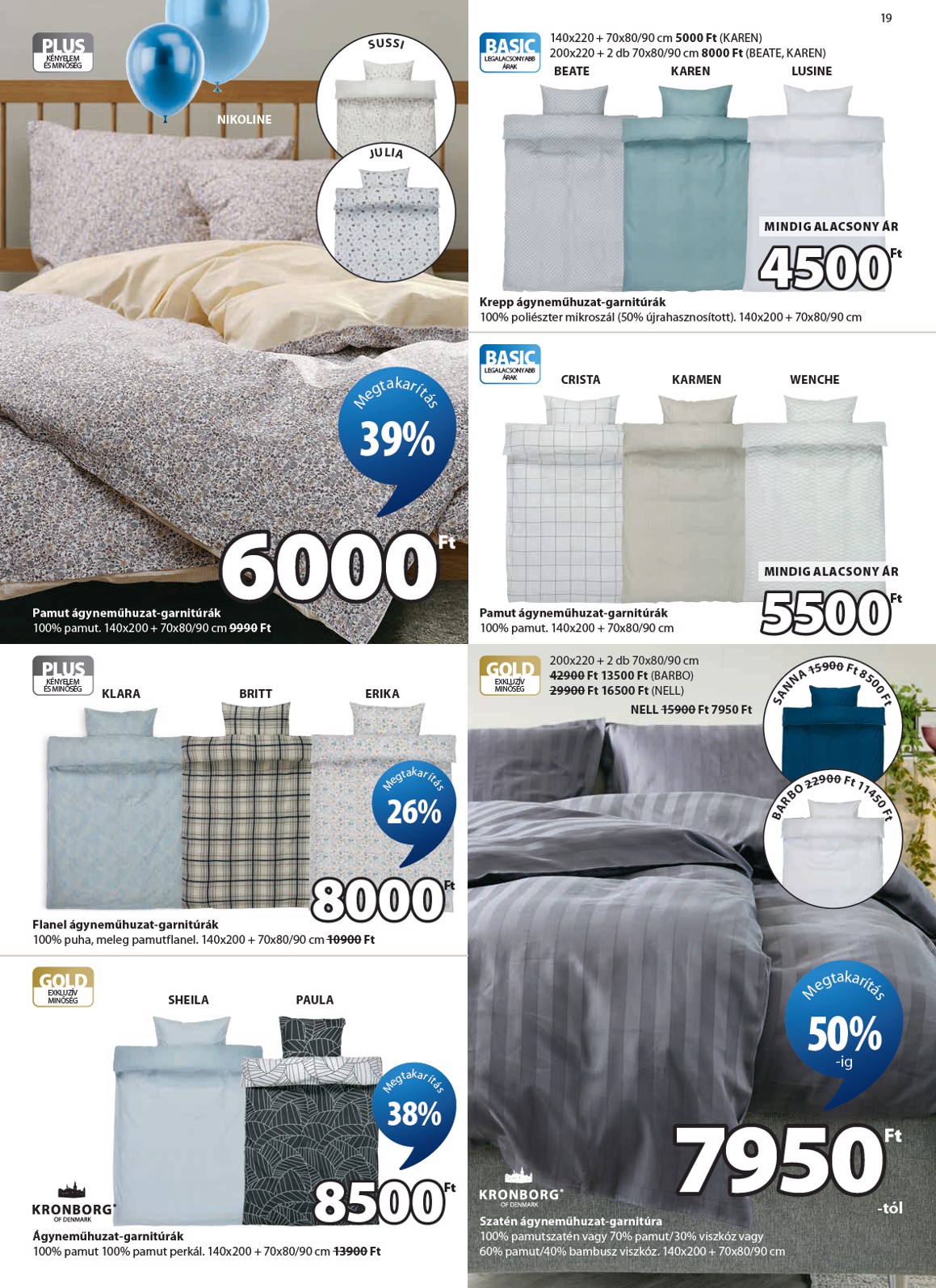 jysk - Aktuális JYSK szórólap érvényes szerdától 2026.04.08.-től vasárnaptól 2026.05.17.-ig - page: 19