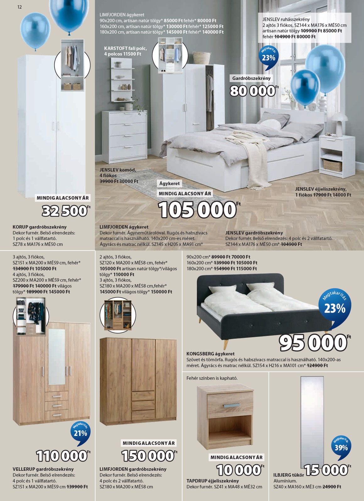 jysk - Aktuális JYSK szórólap érvényes szerdától 2026.04.08.-től vasárnaptól 2026.05.17.-ig - page: 12