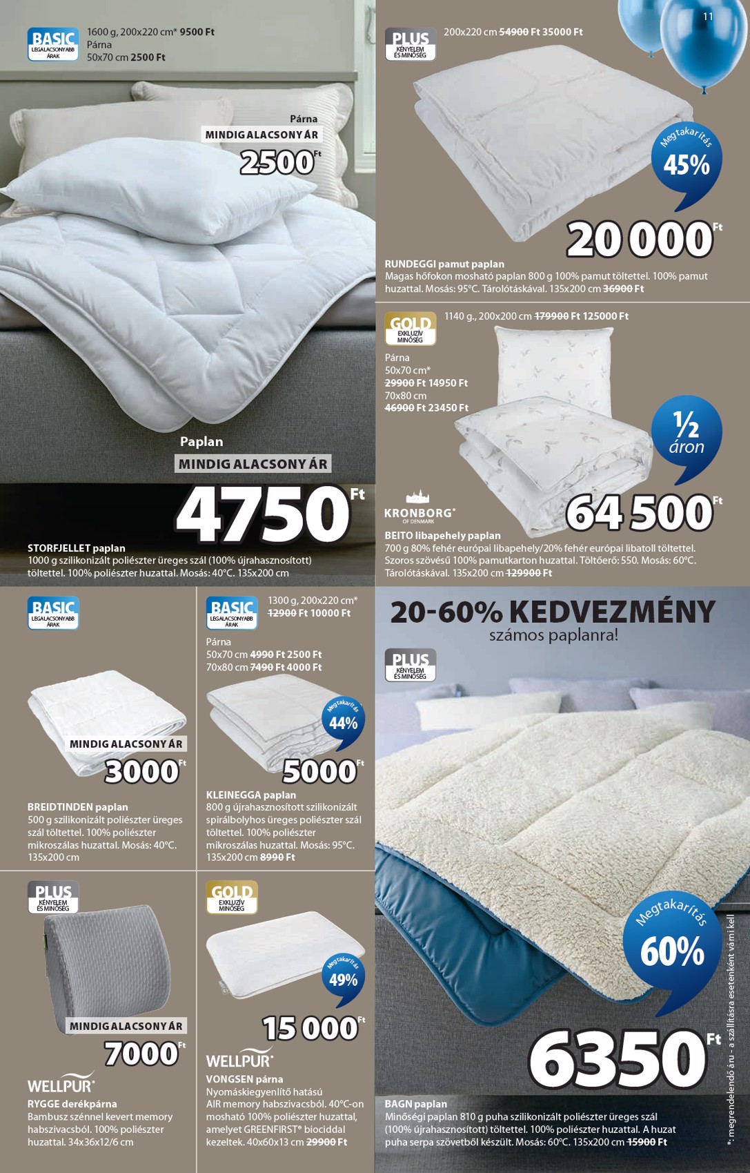 jysk - Aktuális JYSK szórólap érvényes szerdától 2026.04.15.-től vasárnaptól 2026.05.17.-ig - page: 11