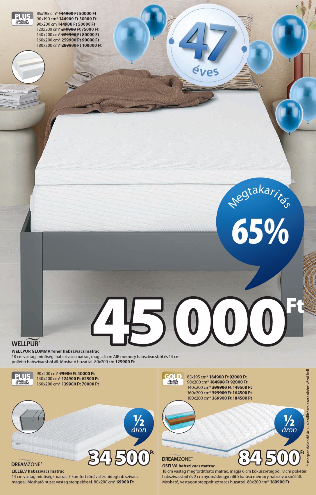 jysk - Aktuális JYSK szórólap érvényes szerdától 2026.04.15.-től vasárnaptól 2026.05.17.-ig - page: 9