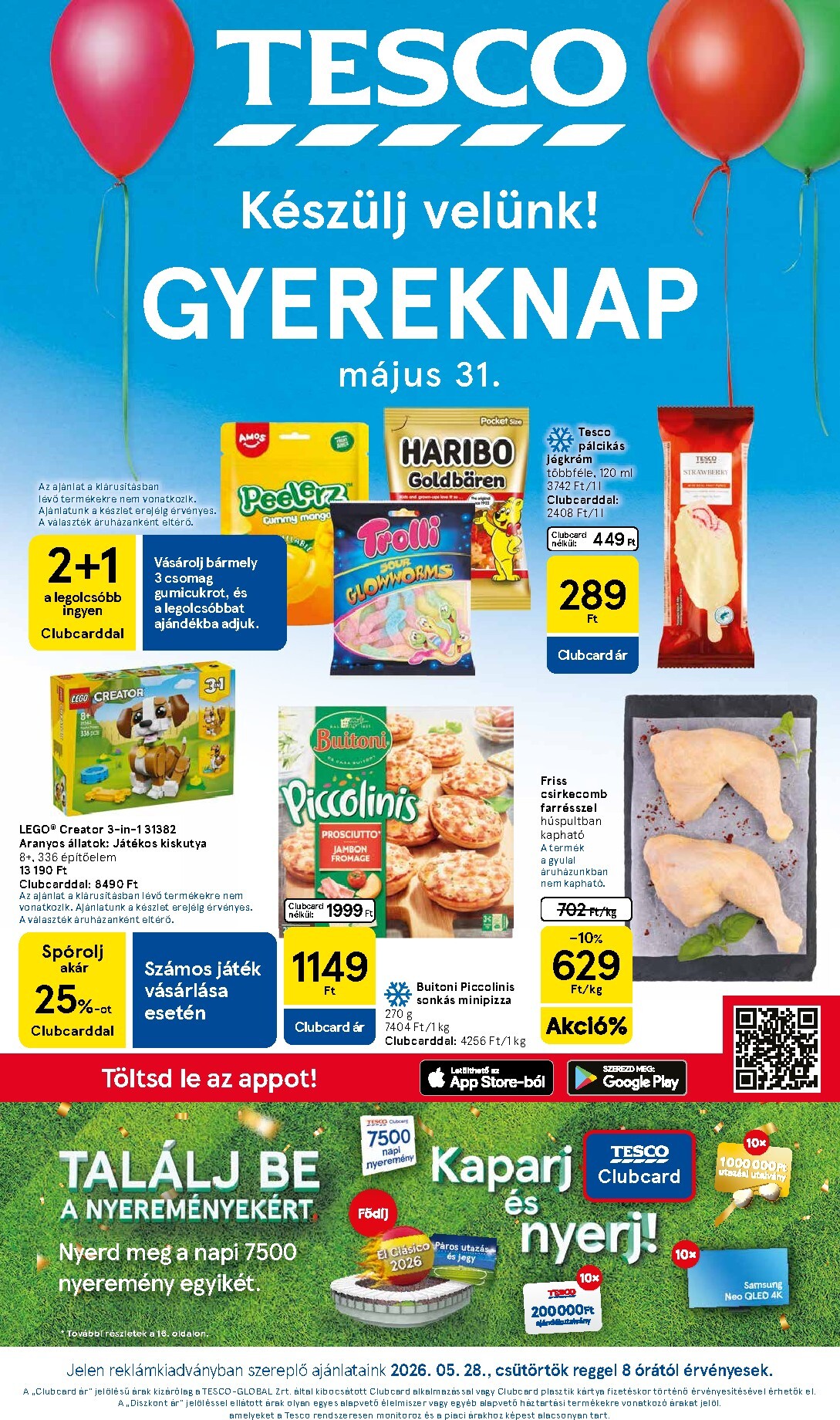 tesco - tesco-ujsag-2026-05-28 - hipermarket hirdetmény a következő hétre csütörtöktől 2026.05.28.-tól szerdától 2026.06.03.-ig