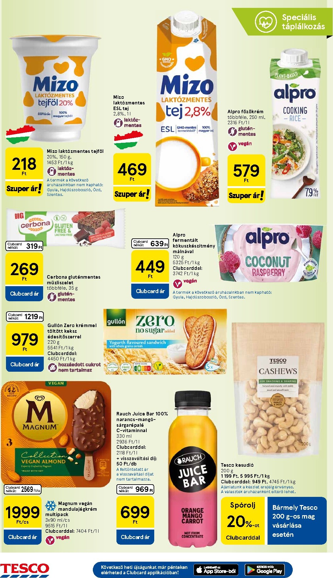 tesco - tesco-ujsag-2026-05-28 - hipermarket hirdetmény a következő hétre csütörtöktől 2026.05.28.-tól szerdától 2026.06.03.-ig - page: 20