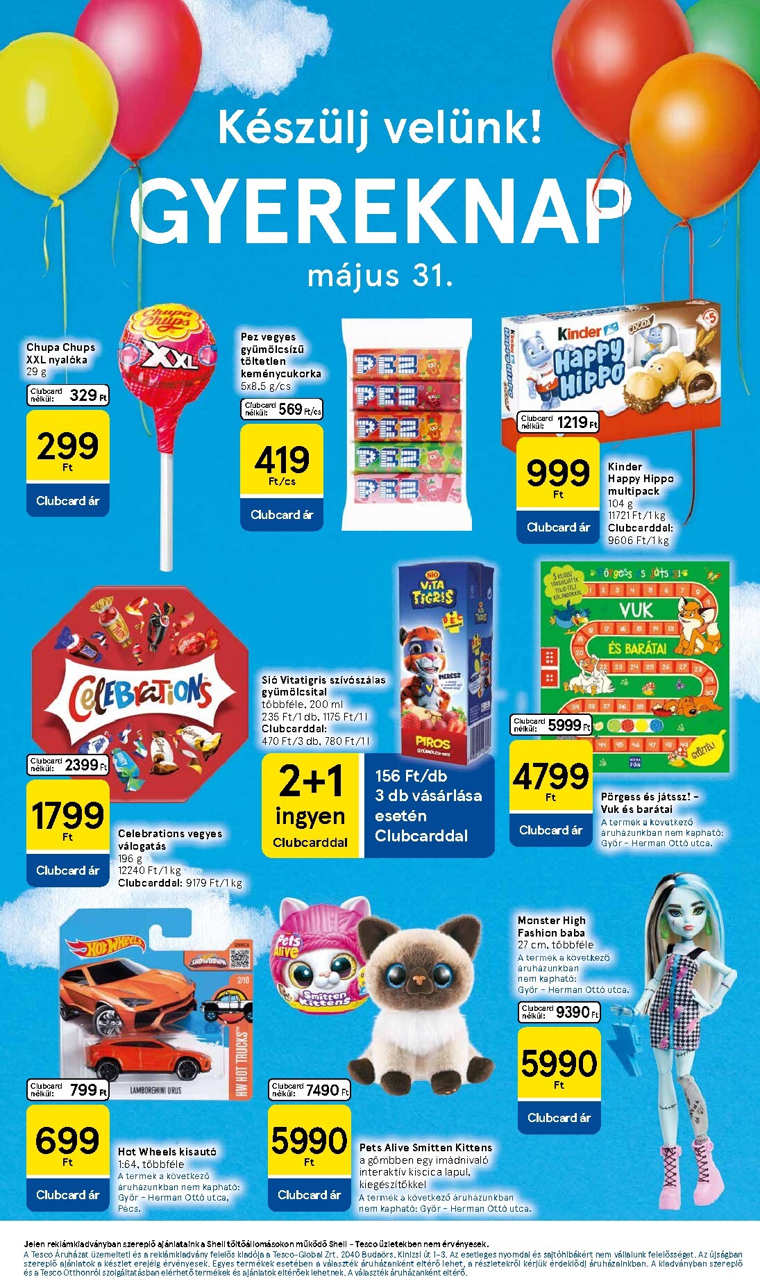 tesco - Tesco szupermarket hirdetmény a következő hétre csütörtöktől 2026.05.28.-tól szerdától 2026.06.03.-ig - page: 7