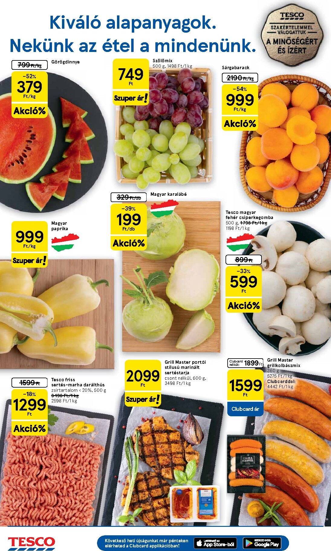 tesco - Tesco szupermarket hirdetmény a következő hétre csütörtöktől 2026.06.04.-tól szerdától 2026.06.10.-ig - page: 2