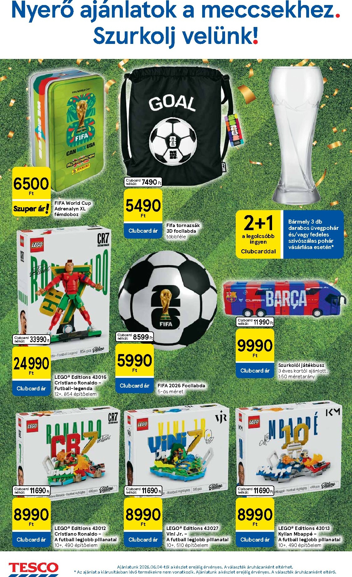 tesco - Tesco hirdetmény a következő hétre csütörtöktől 2026.06.04.-tól szerdától 2026.06.10.-ig - page: 34