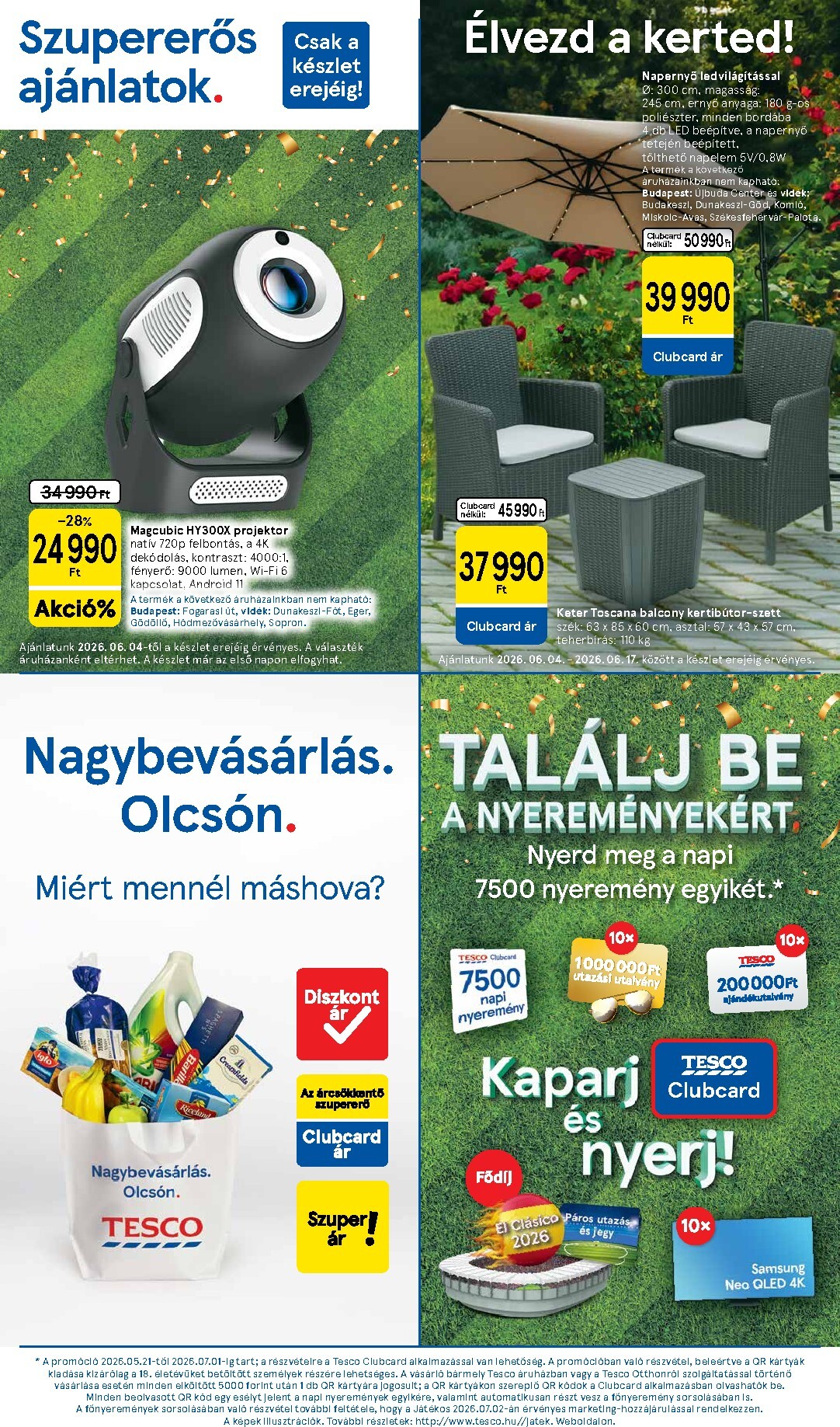 tesco - Tesco hirdetmény a következő hétre csütörtöktől 2026.06.04.-tól szerdától 2026.06.10.-ig - page: 16