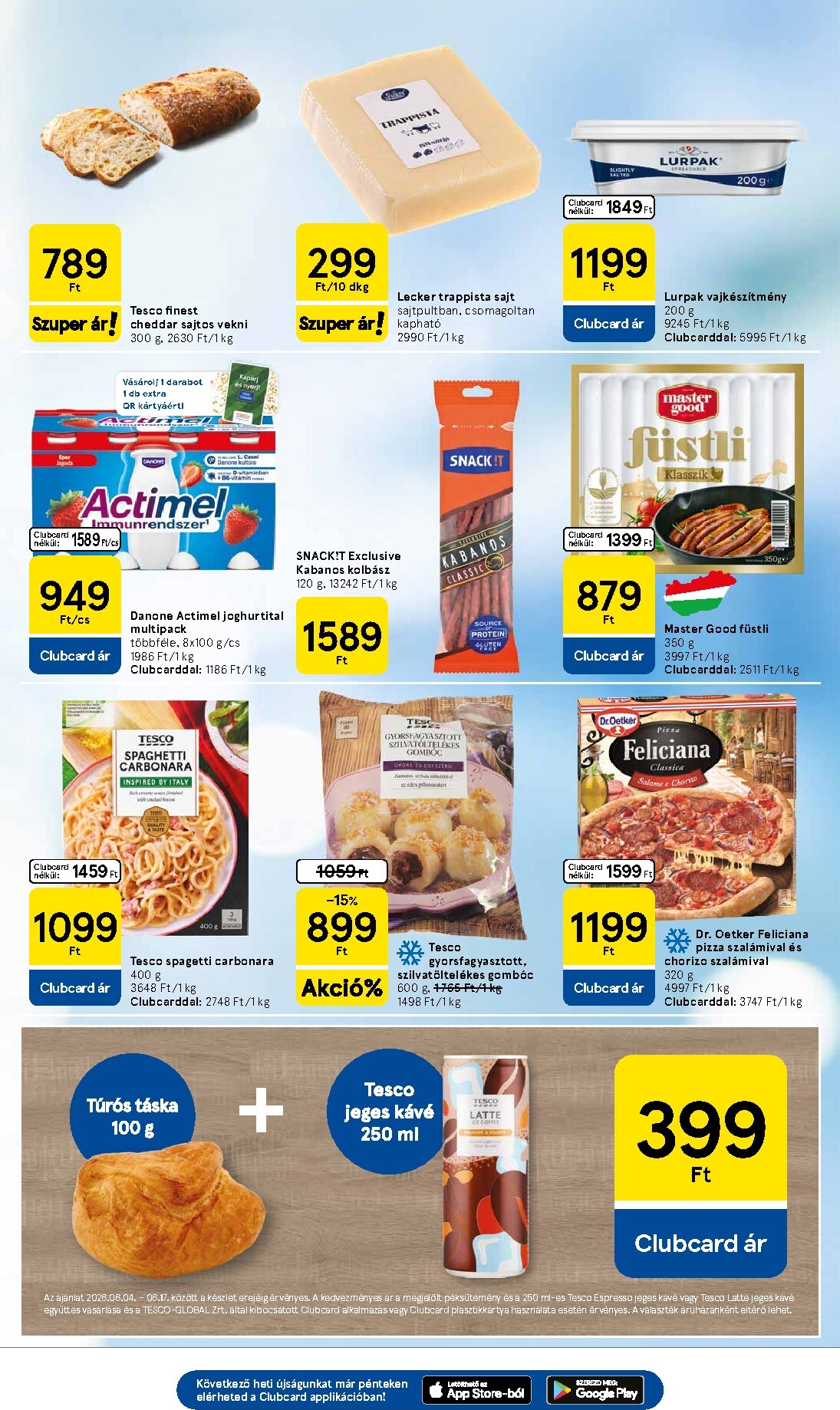 tesco - Tesco szupermarket hirdetmény a következő hétre csütörtöktől 2026.06.11.-tól szerdától 2026.06.17.-ig - page: 3