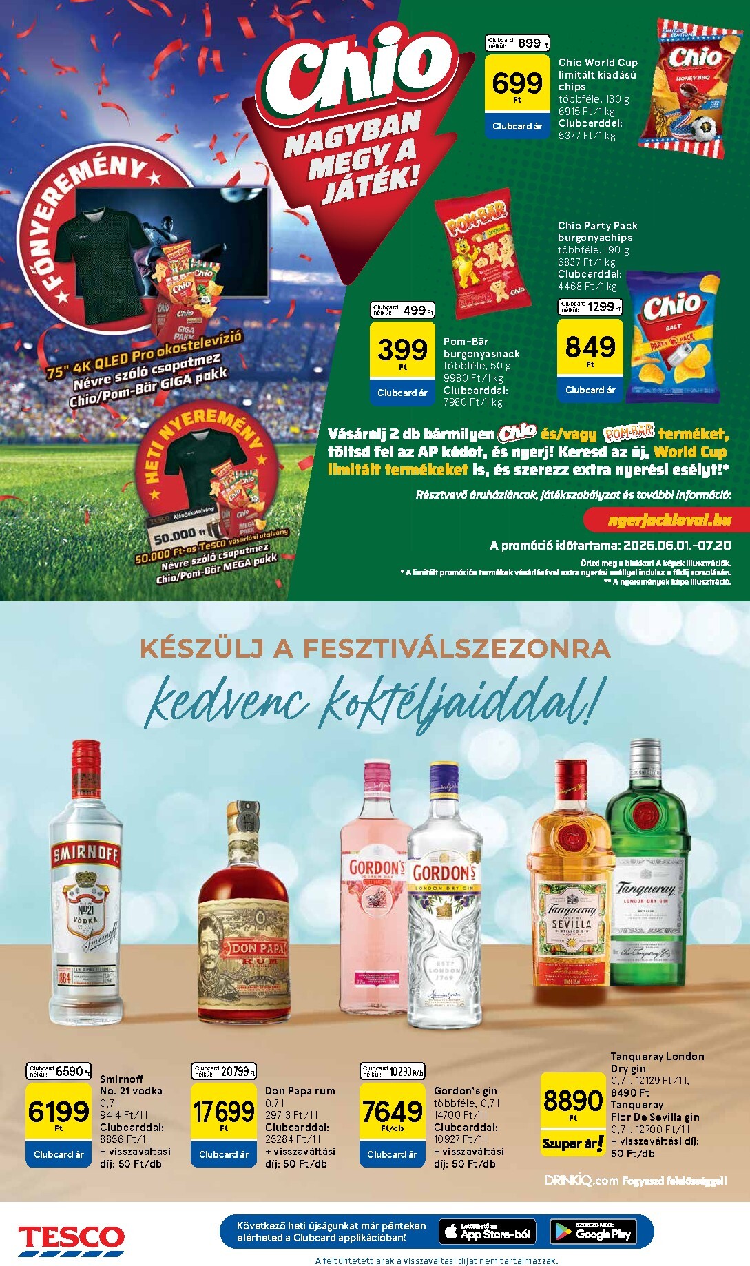 tesco - Tesco hirdetmény a következő hétre csütörtöktől 2026.06.18.-tól szerdától 2026.06.24.-ig - page: 24