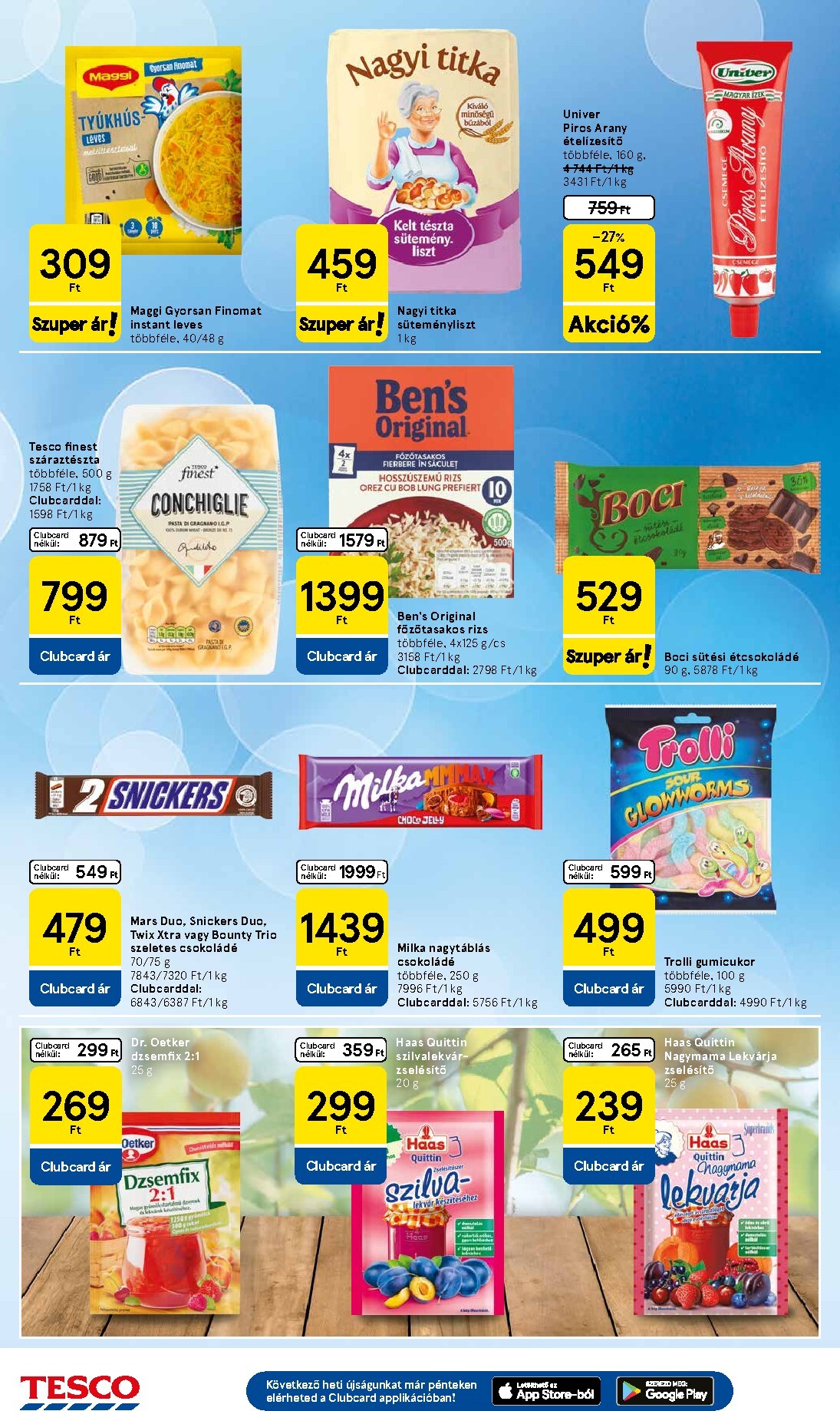 tesco - A jövőbeli Tesco akciós újság csütörtöktől 2026.08.06.-tól szerdától 2026.08.12.-ig érvényes. - page: 22