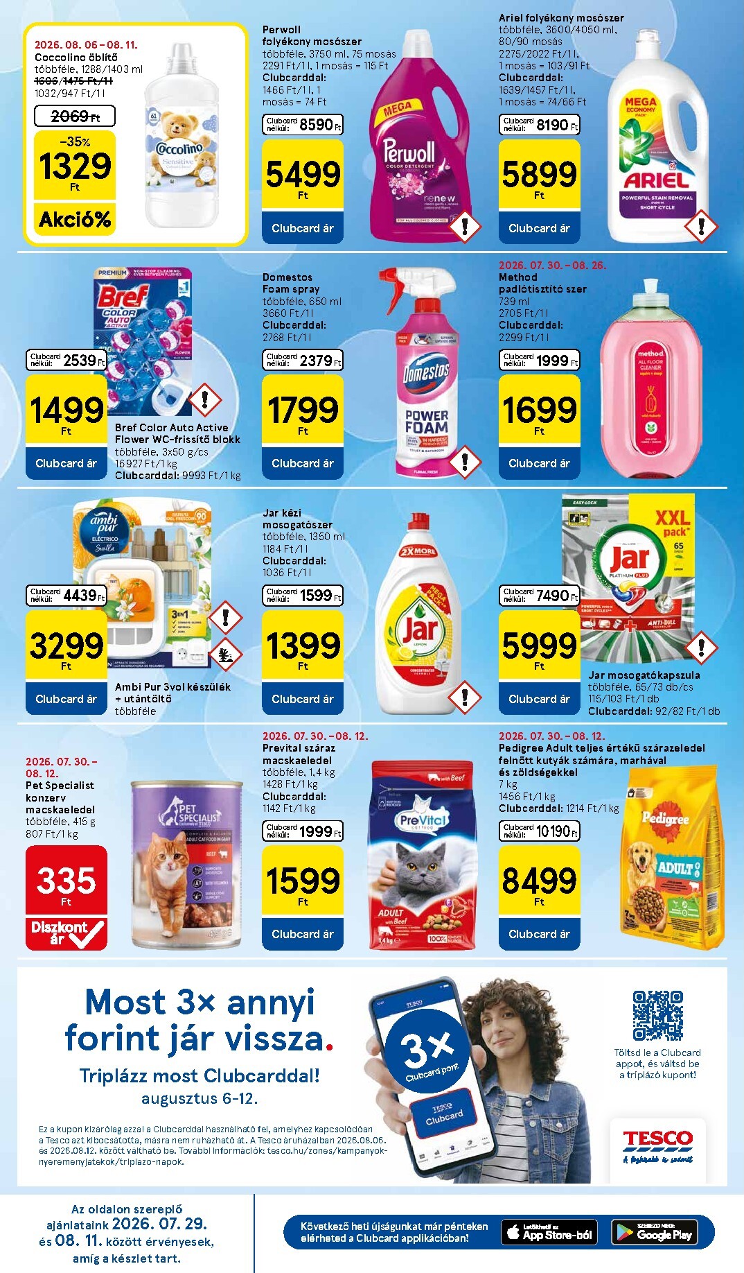 tesco - A jövőbeli Tesco akciós újság csütörtöktől 2026.08.06.-tól szerdától 2026.08.12.-ig érvényes. - page: 8
