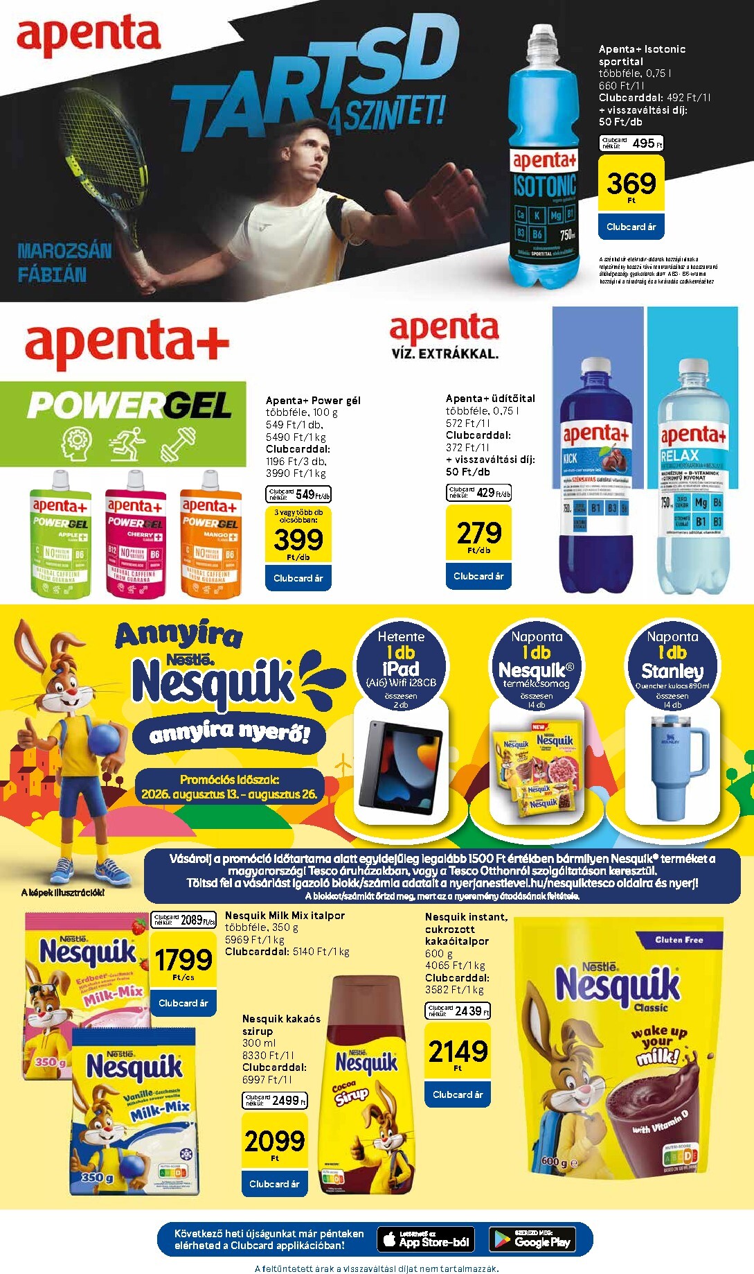 tesco - A jövőbeli Tesco akciós újság csütörtöktől 2026.08.13.-tól szerdától 2026.08.19.-ig érvényes. - page: 17