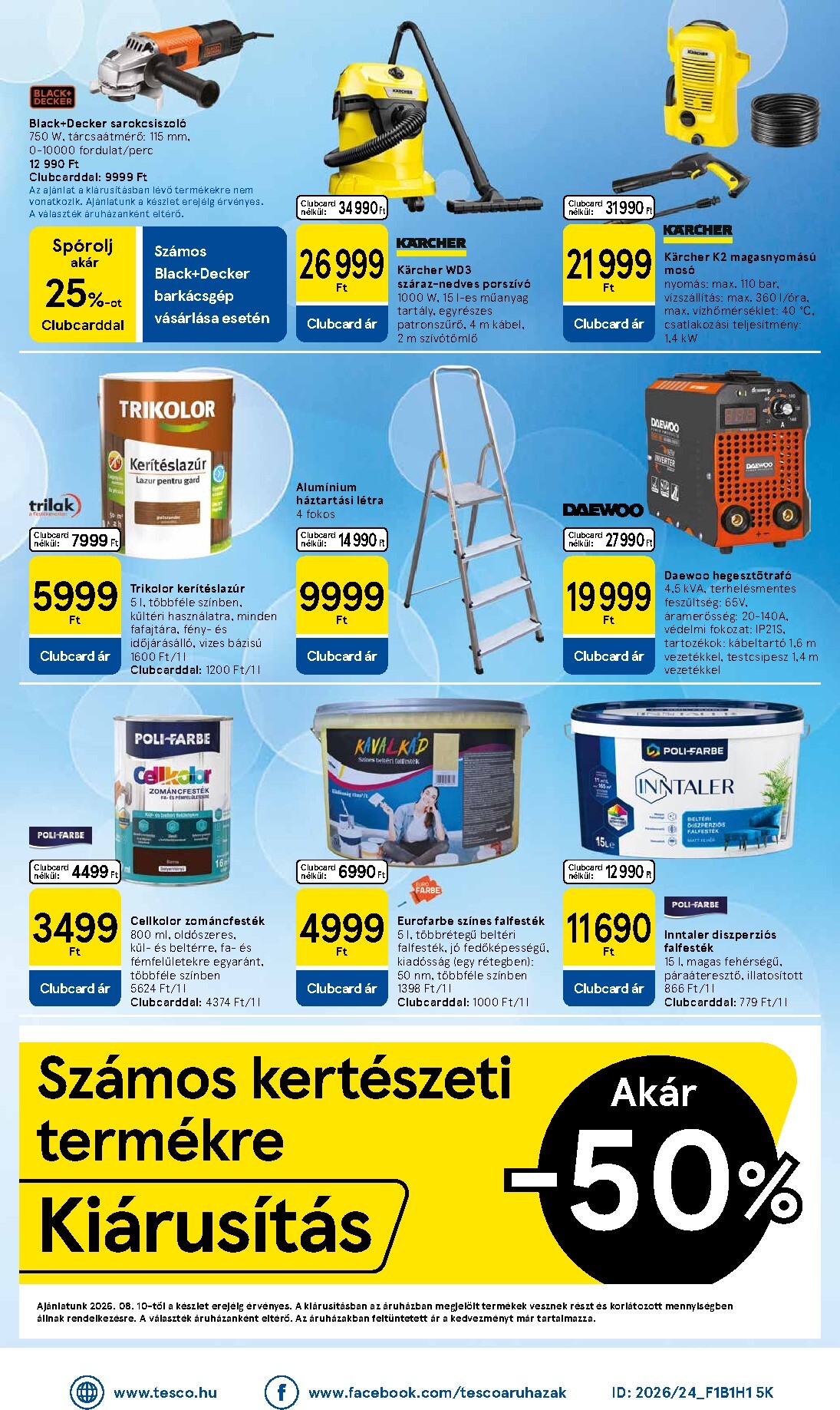 tesco - A jövőbeli Tesco akciós újság csütörtöktől 2026.08.13.-tól szerdától 2026.08.19.-ig érvényes. - page: 40