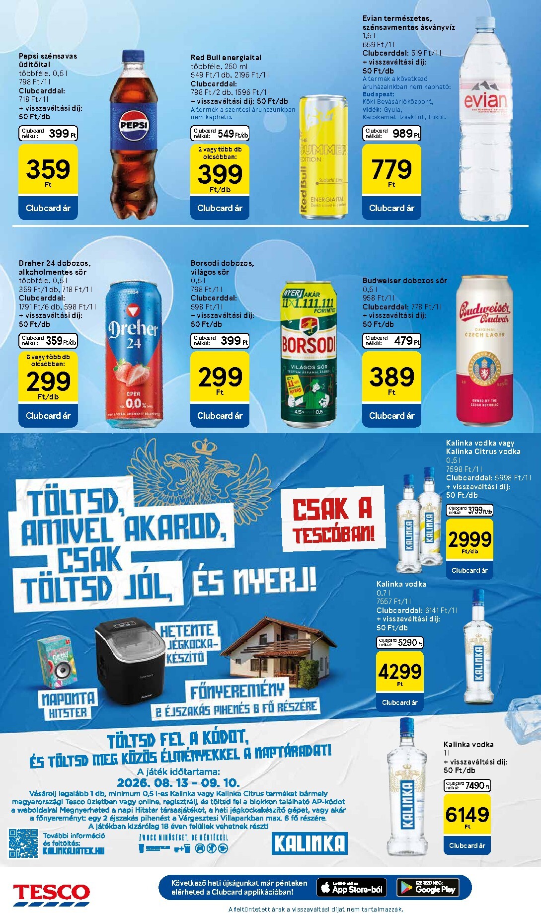 tesco - A jövőbeli Tesco akciós újság csütörtöktől 2026.08.13.-tól szerdától 2026.08.19.-ig érvényes. - page: 28