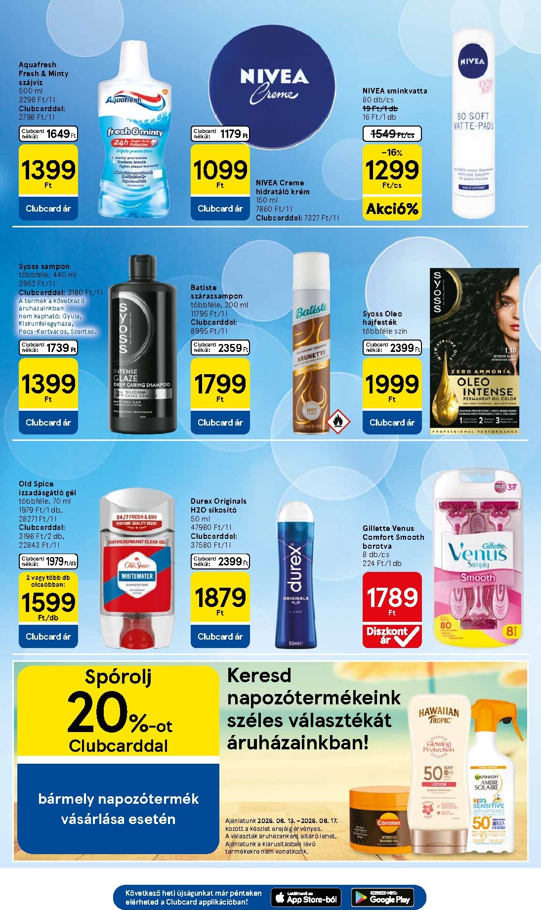 tesco - A jövőbeli Tesco akciós újság csütörtöktől 2026.08.13.-tól szerdától 2026.08.19.-ig érvényes. - page: 29