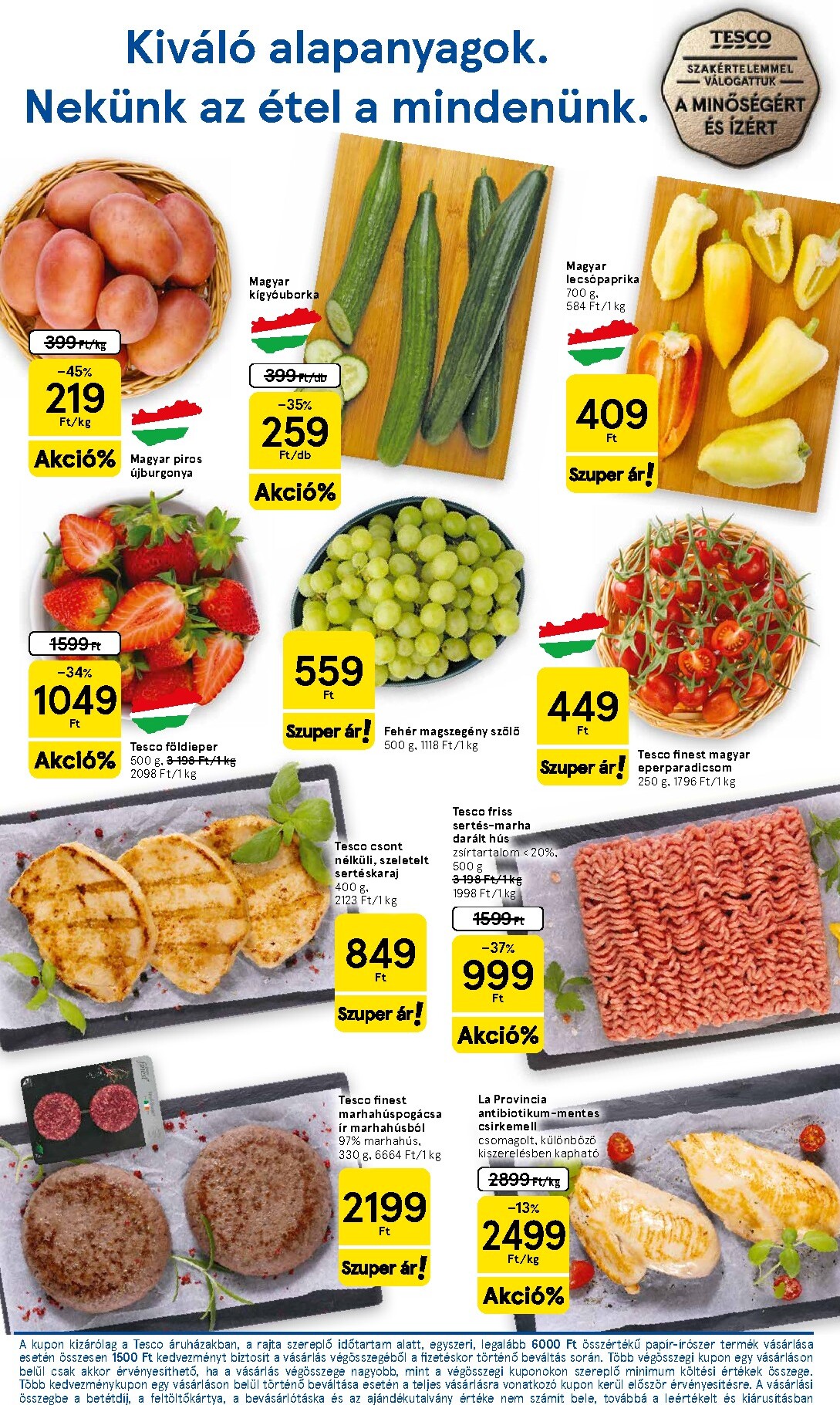 tesco - A jövőbeli Tesco szupermarket akciós újság csütörtöktől 2026.08.13.-tól szerdától 2026.08.19.-ig érvényes. - page: 2