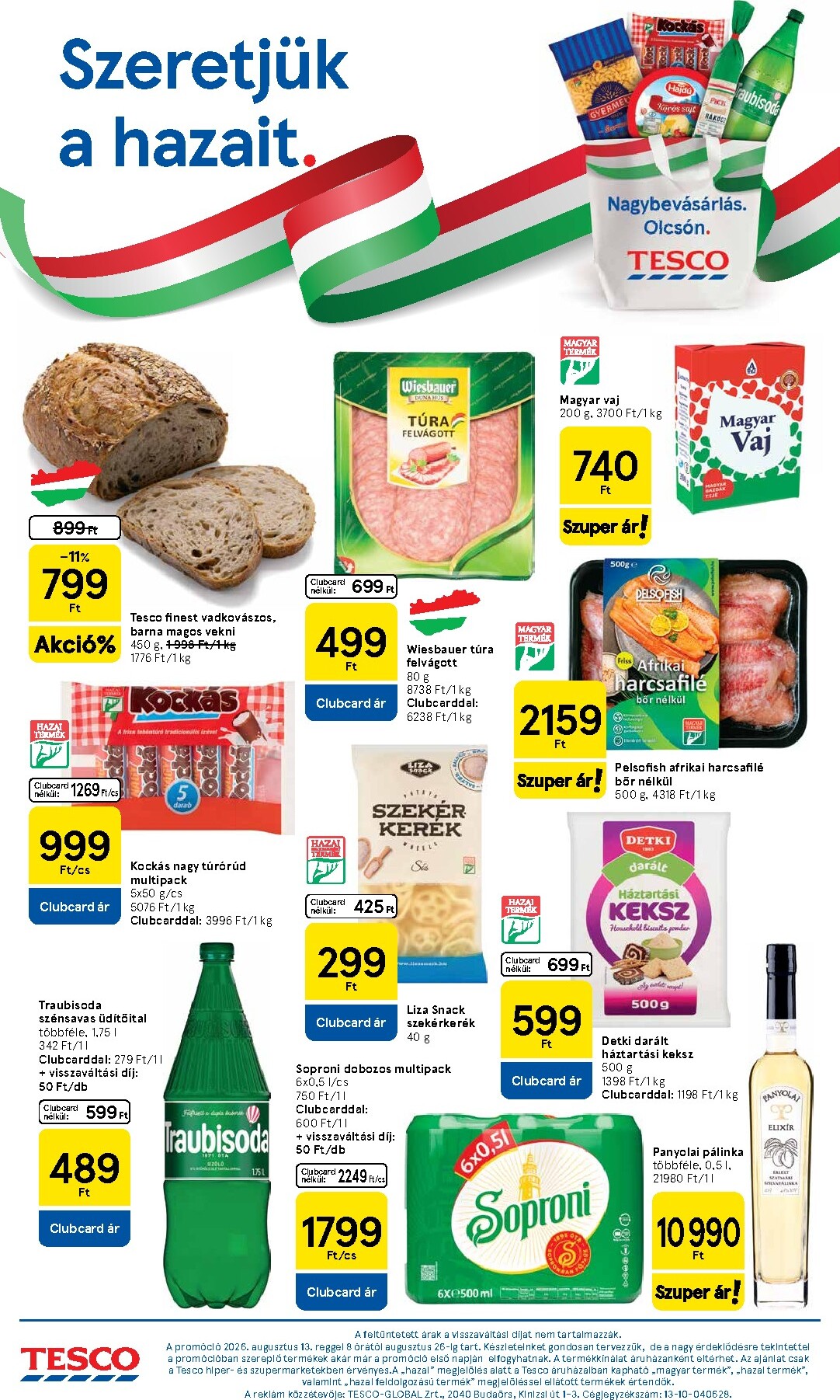 tesco - A jövőbeli Tesco akciós újság keddtől 2026.08.18.-tól szerdától 2026.08.26.-ig érvényes. - page: 10