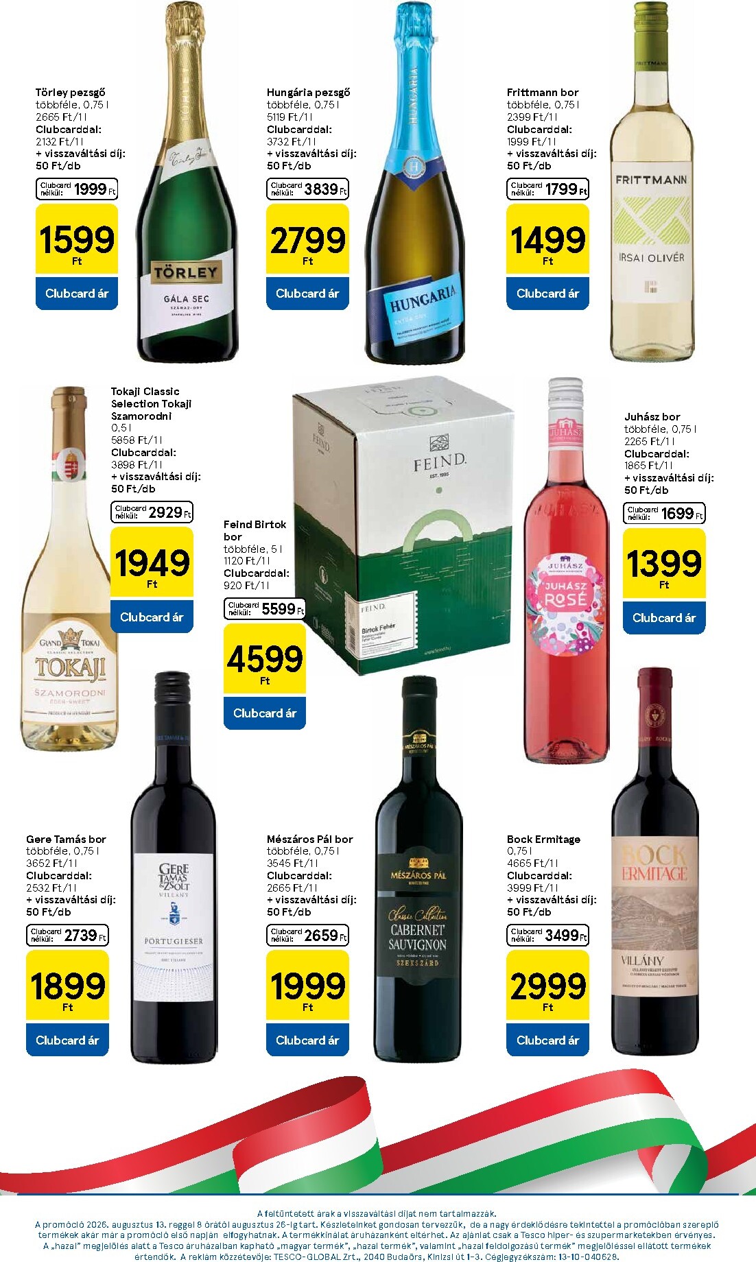 tesco - A jövőbeli Tesco akciós újság keddtől 2026.08.18.-tól szerdától 2026.08.26.-ig érvényes. - page: 11